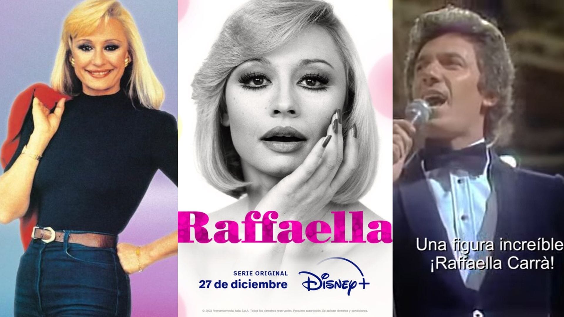 Con Antonio Vodanovic de protagonista: Disney Plus estrena biografía de Raffaella Carrá