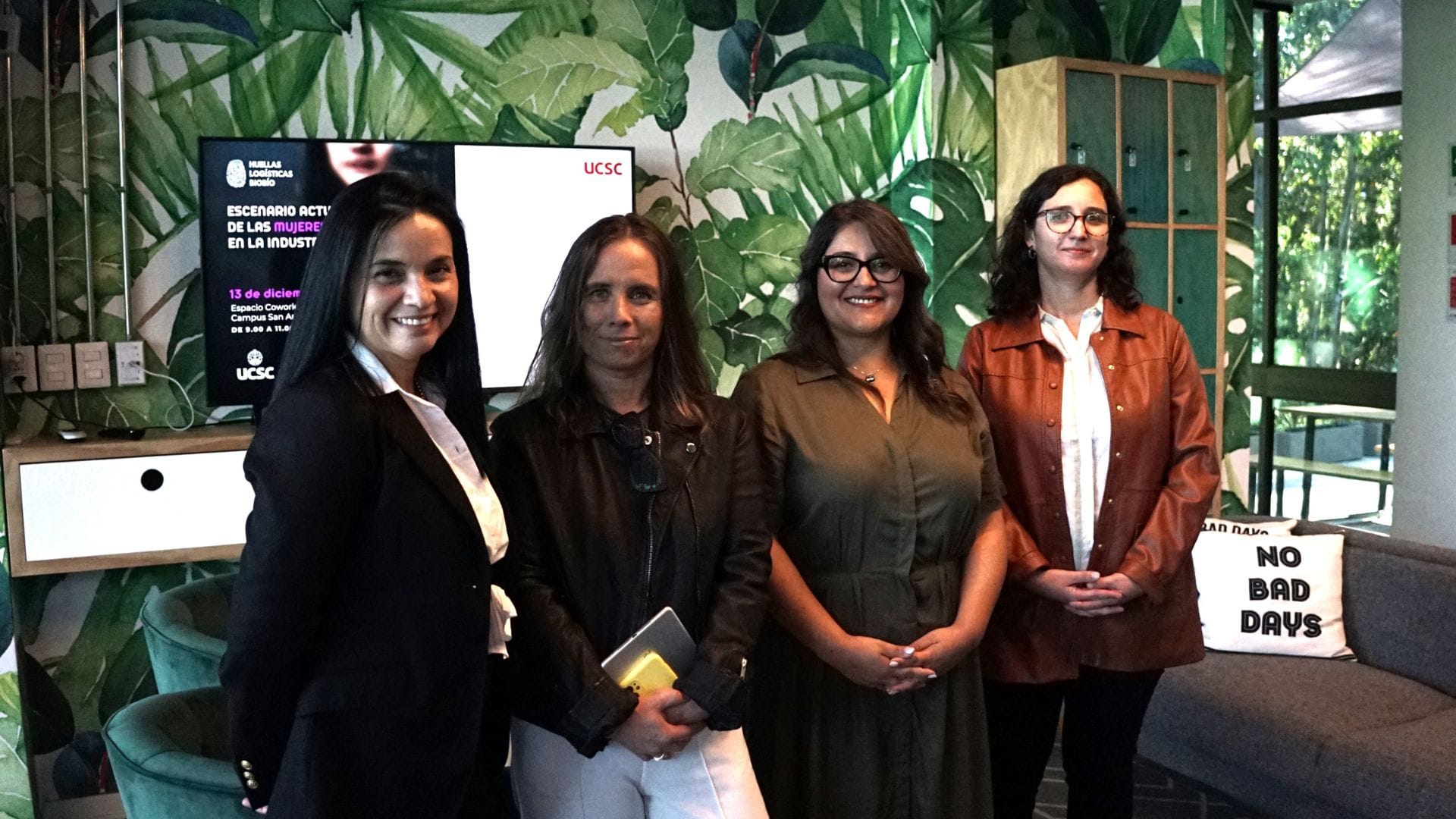 Conversatorio analizó el escenario actual de las mujeres en la industria logística del Biobío