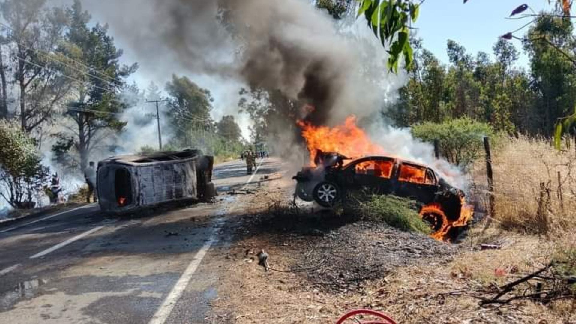 Cinco fallecidos tras choque en Santo Domingo: Dos de las víctimas fatales huían en auto robado