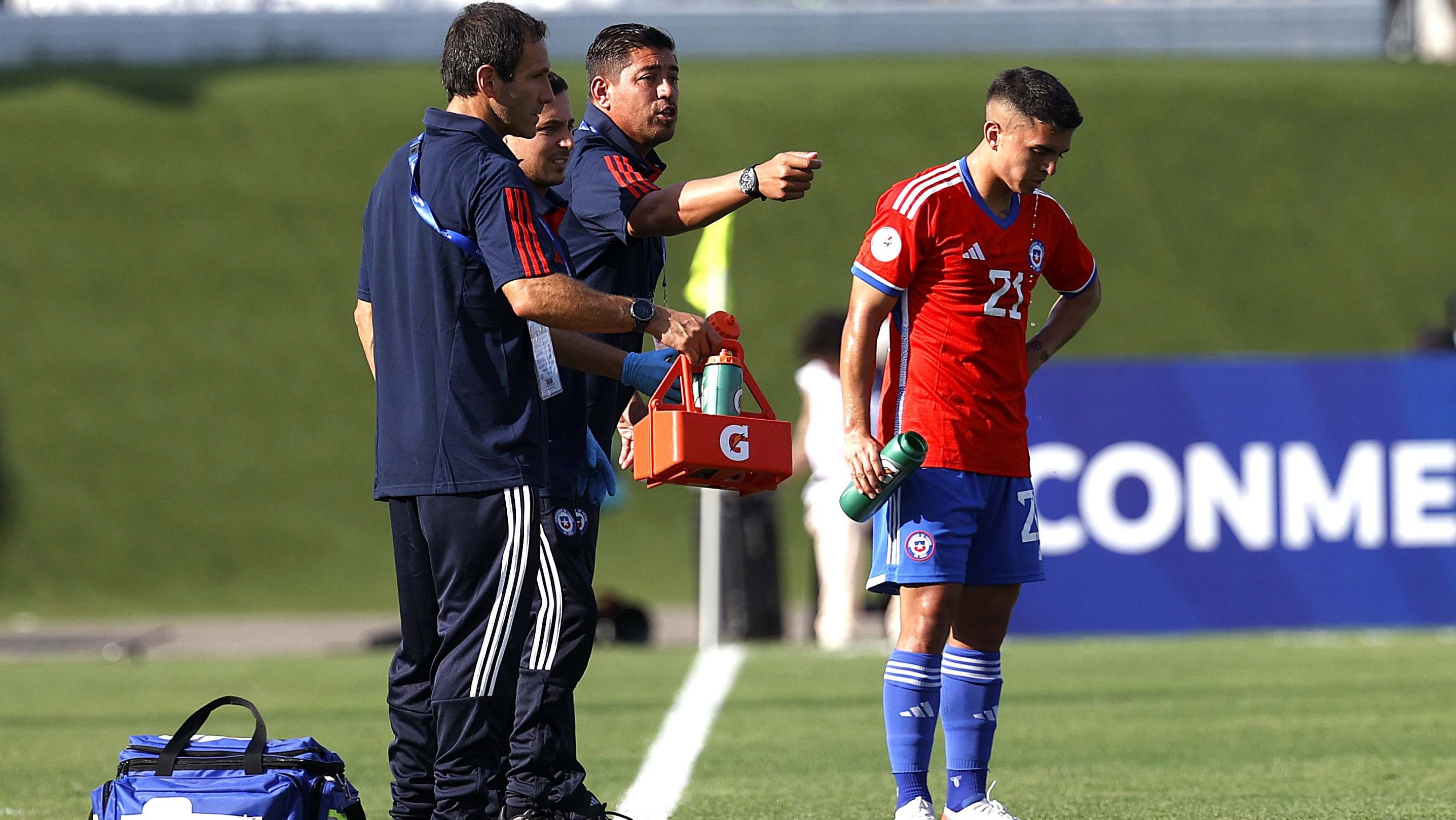 Nicolás Córdova fue el único que saca el habla tras la caída de La Roja Sub 23 ante Perú