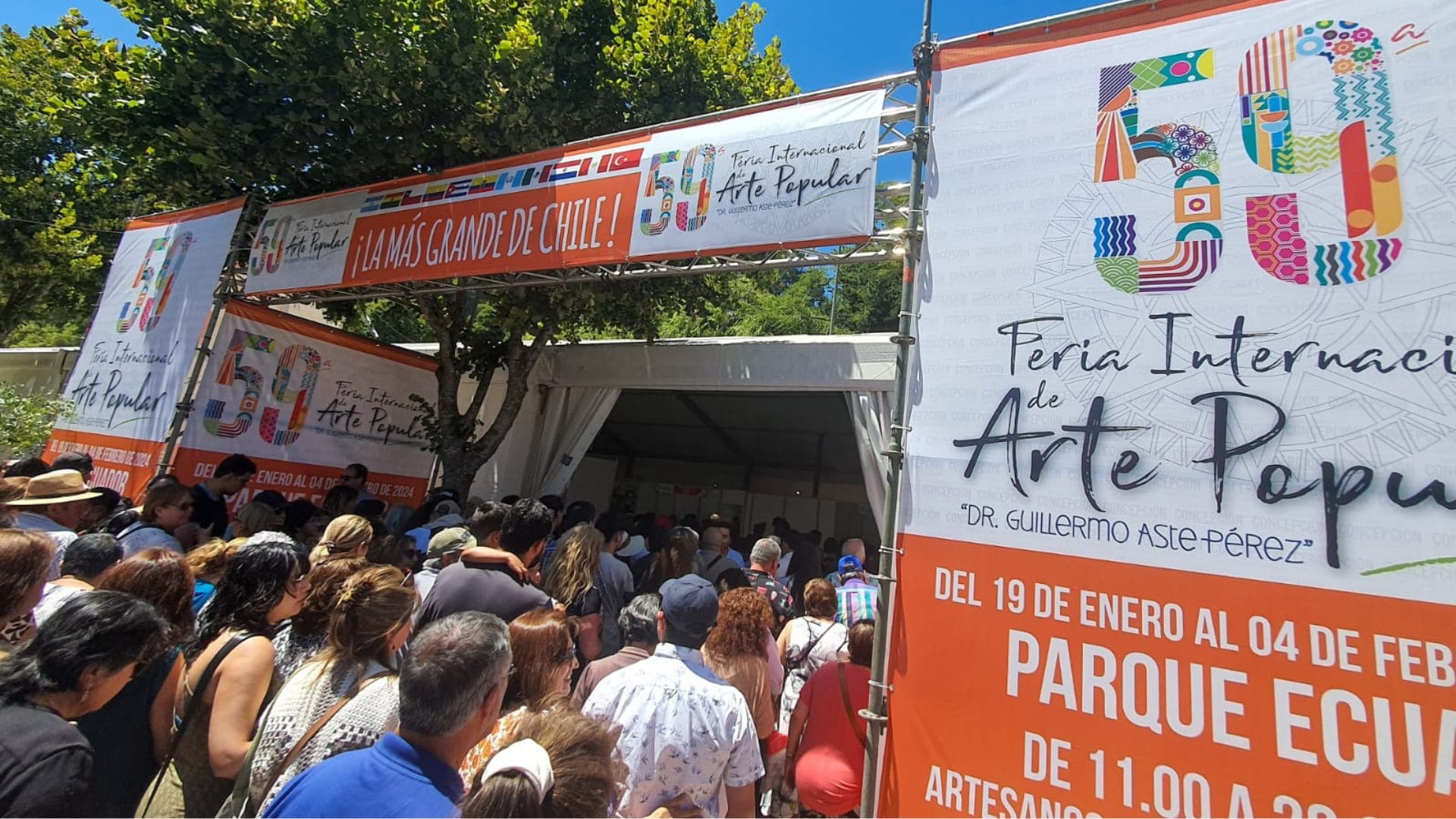 Más de 300 mil visitantes y 479 autos parteados: El balance tras la Feria del Arte de Concepción