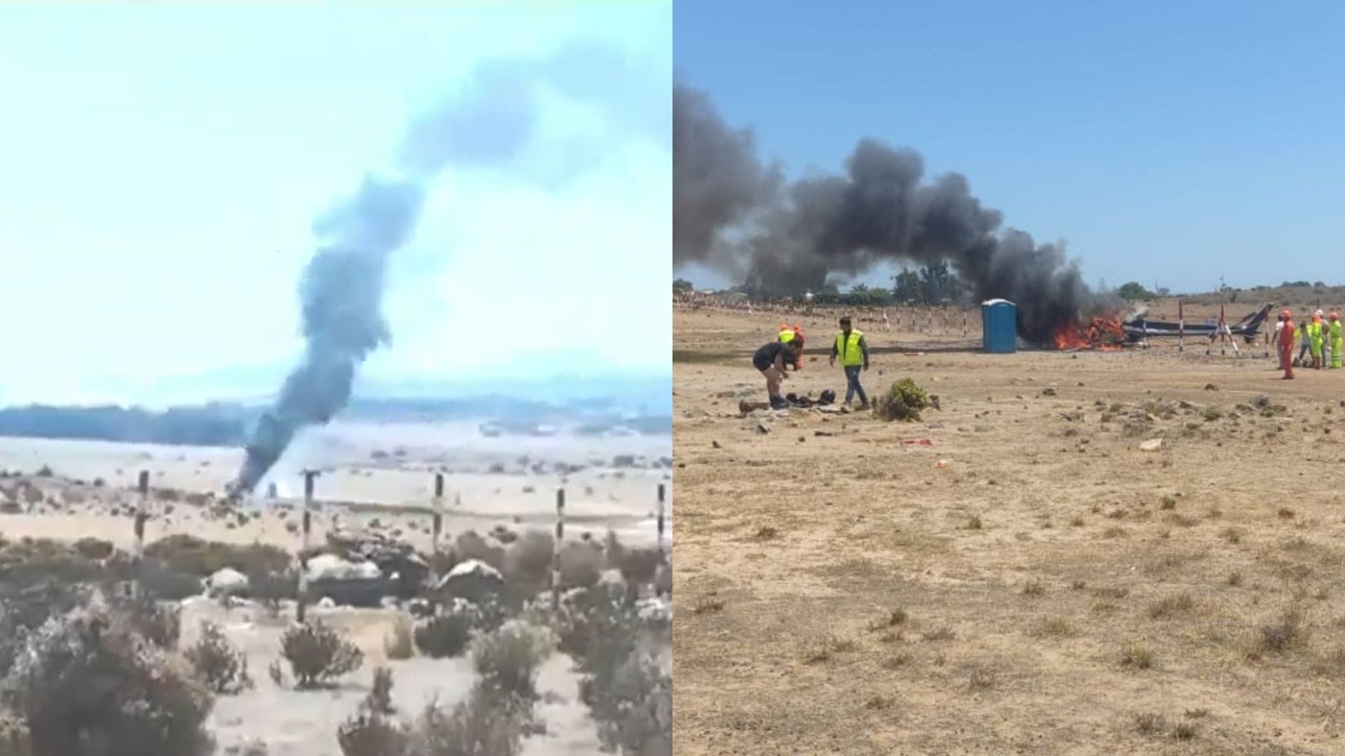 Confirman fallecimiento de copiloto tras caída de helicóptero de la PDI en Pichidangui