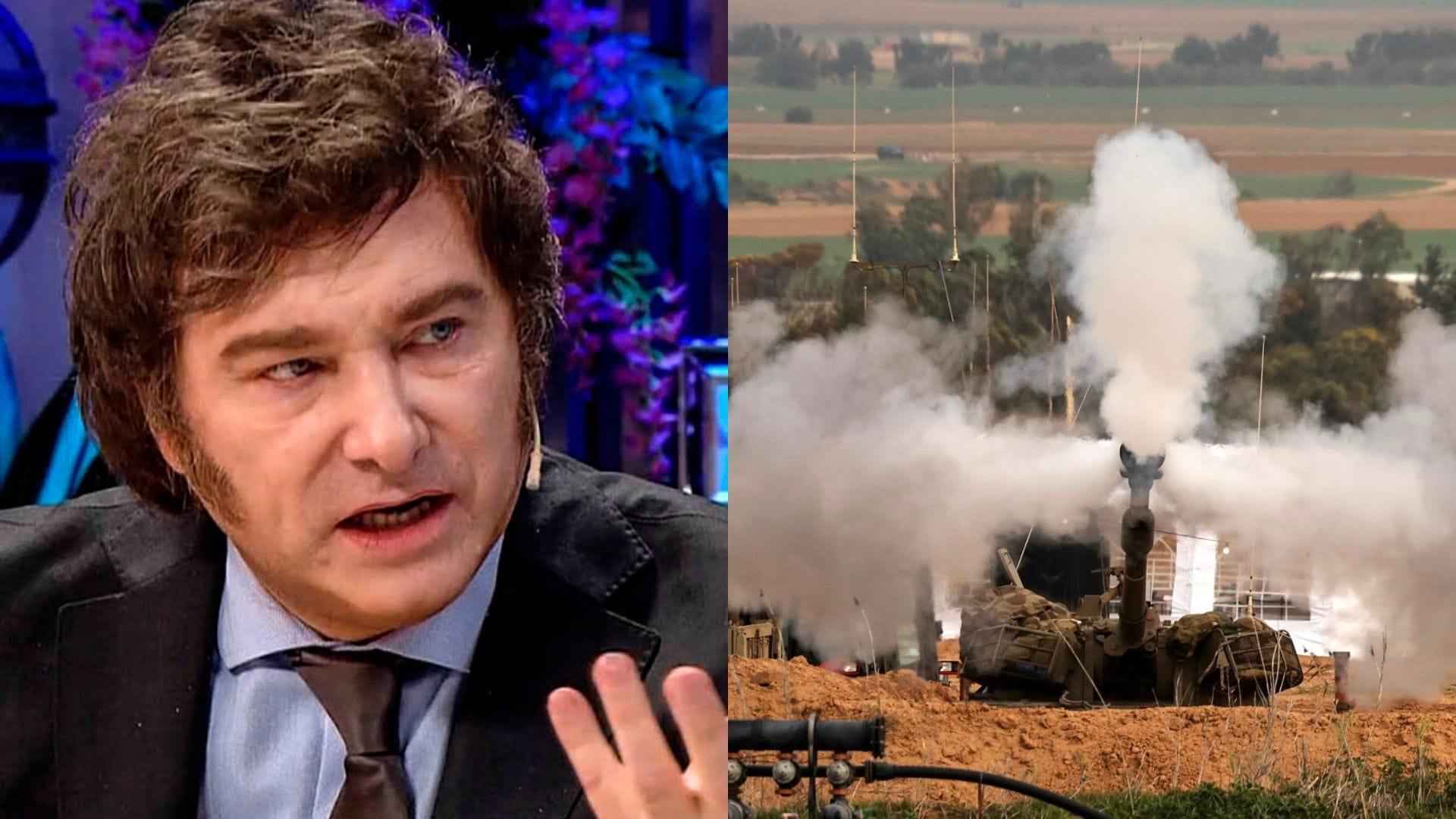 Javier Milei defiende el “derecho a la legítima defensa de Israel” a 100 días de la guerra en la Franja de Gaza