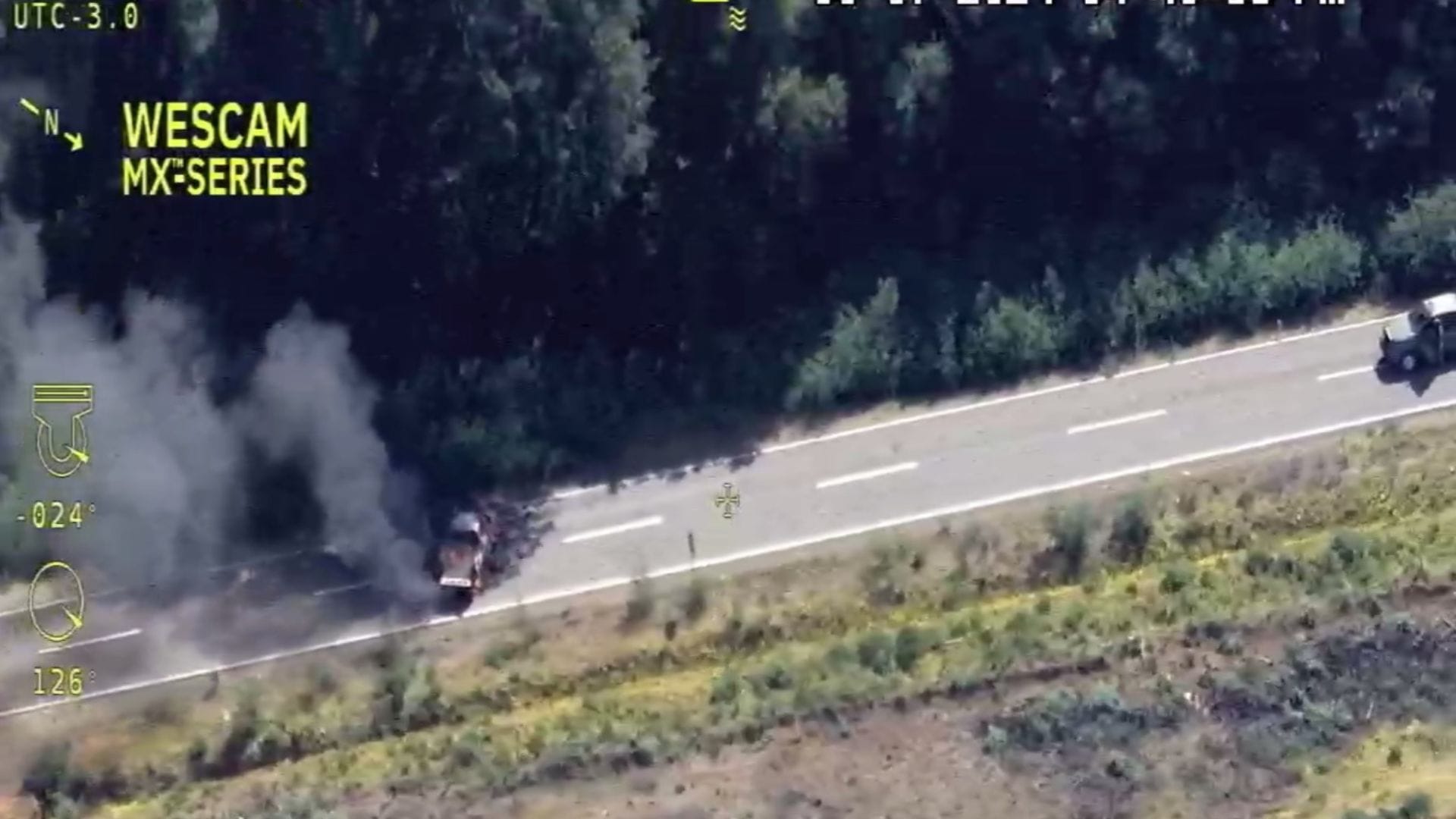 Sujetos atacan a brigada vecinal que se dirigía a combatir un incendio forestal en Collipulli