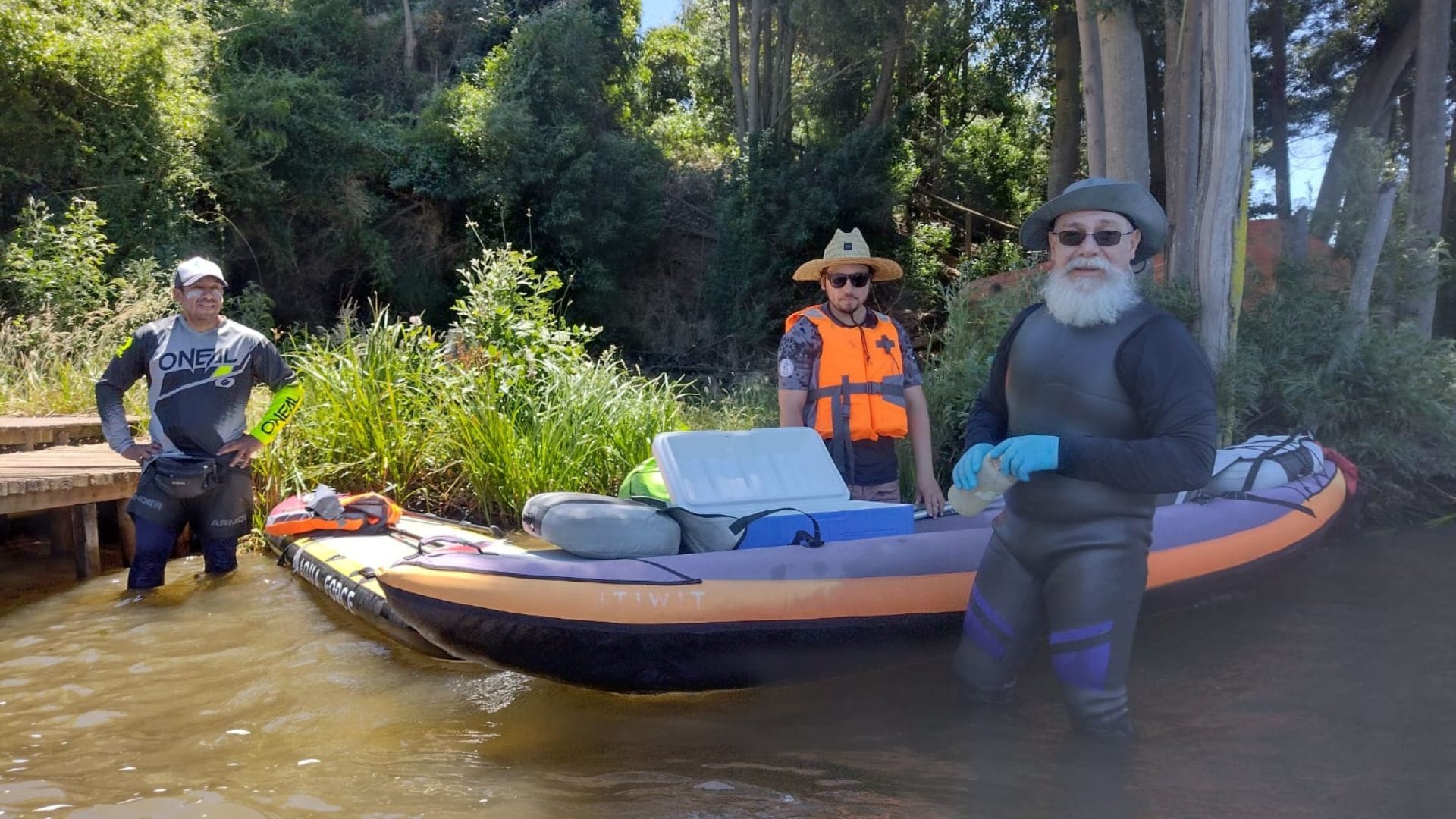 Con una técnica única en Chile analizan origen de material fecal presente en la Laguna Grande en San Pedro de la Paz