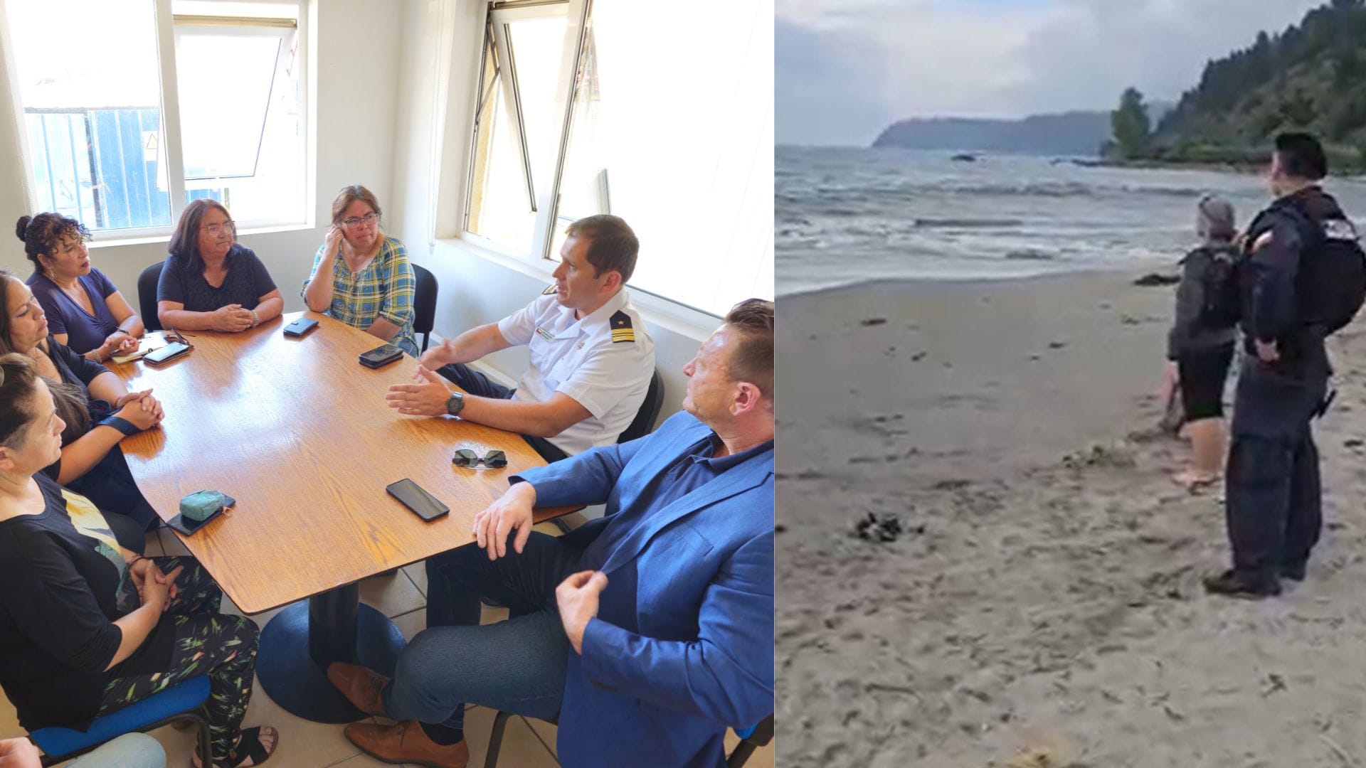 Comerciantes de Lirquén piden que playa sea apta para el baño: Municipio señala que hay informe sanitario que lo prohíbe