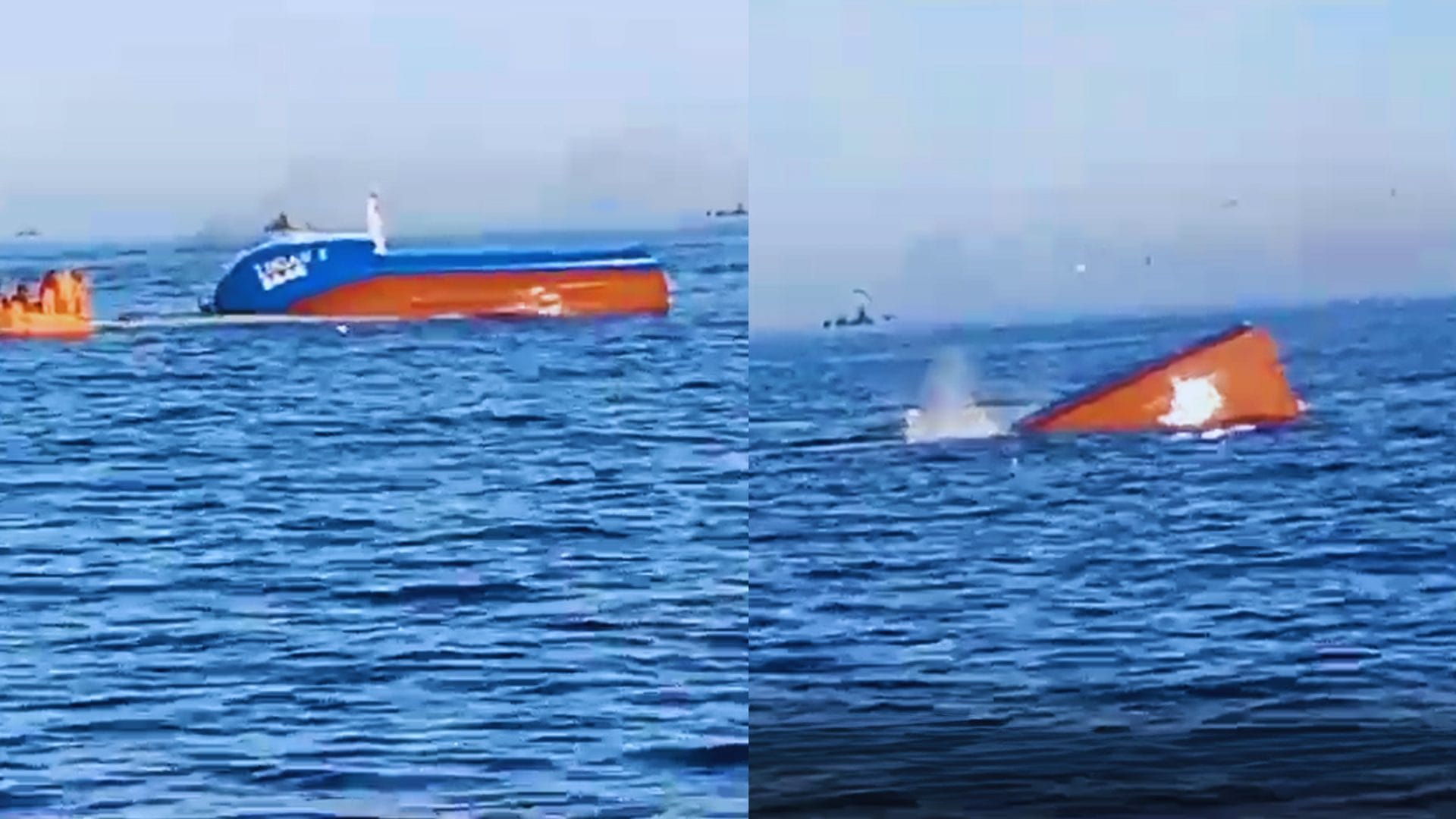 Lancha pesquera se hunde frente a Isla Santa María