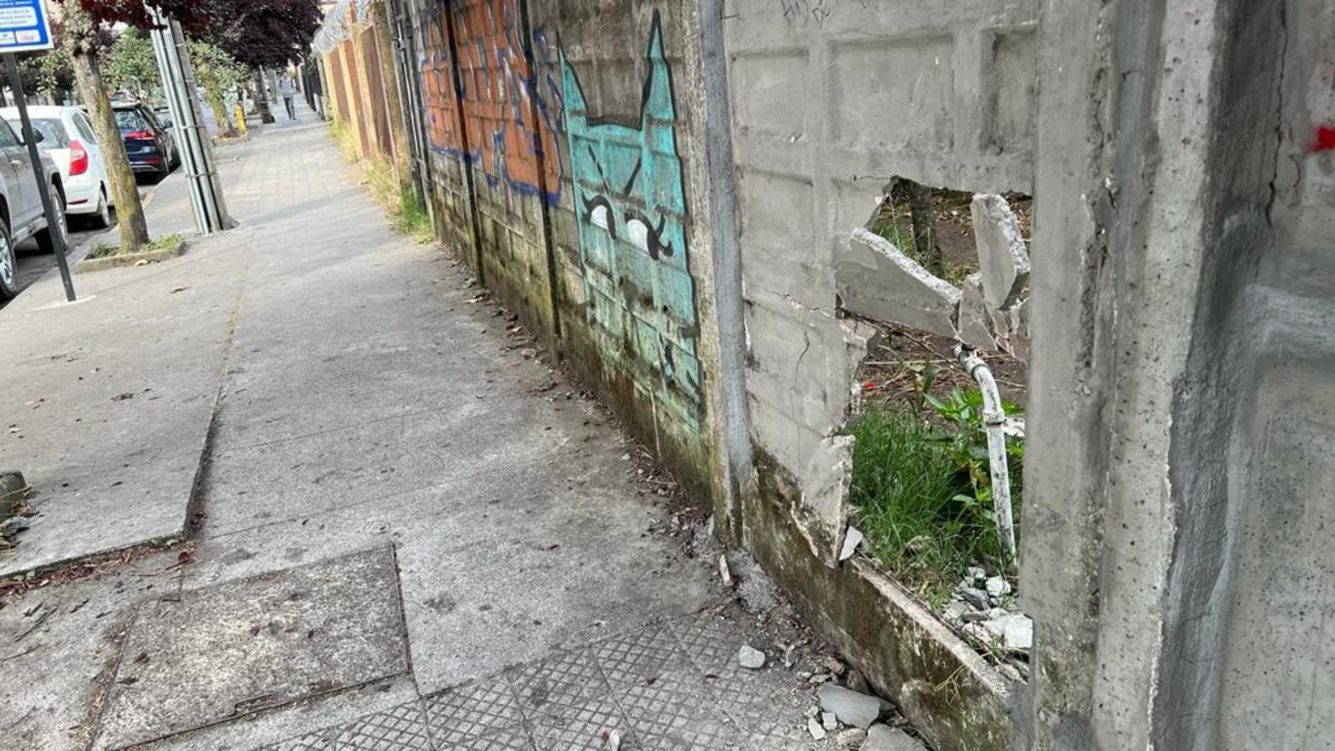 Otra vez: Nuevamente se tomaron casa fiscal de calle Cochrane en Concepción
