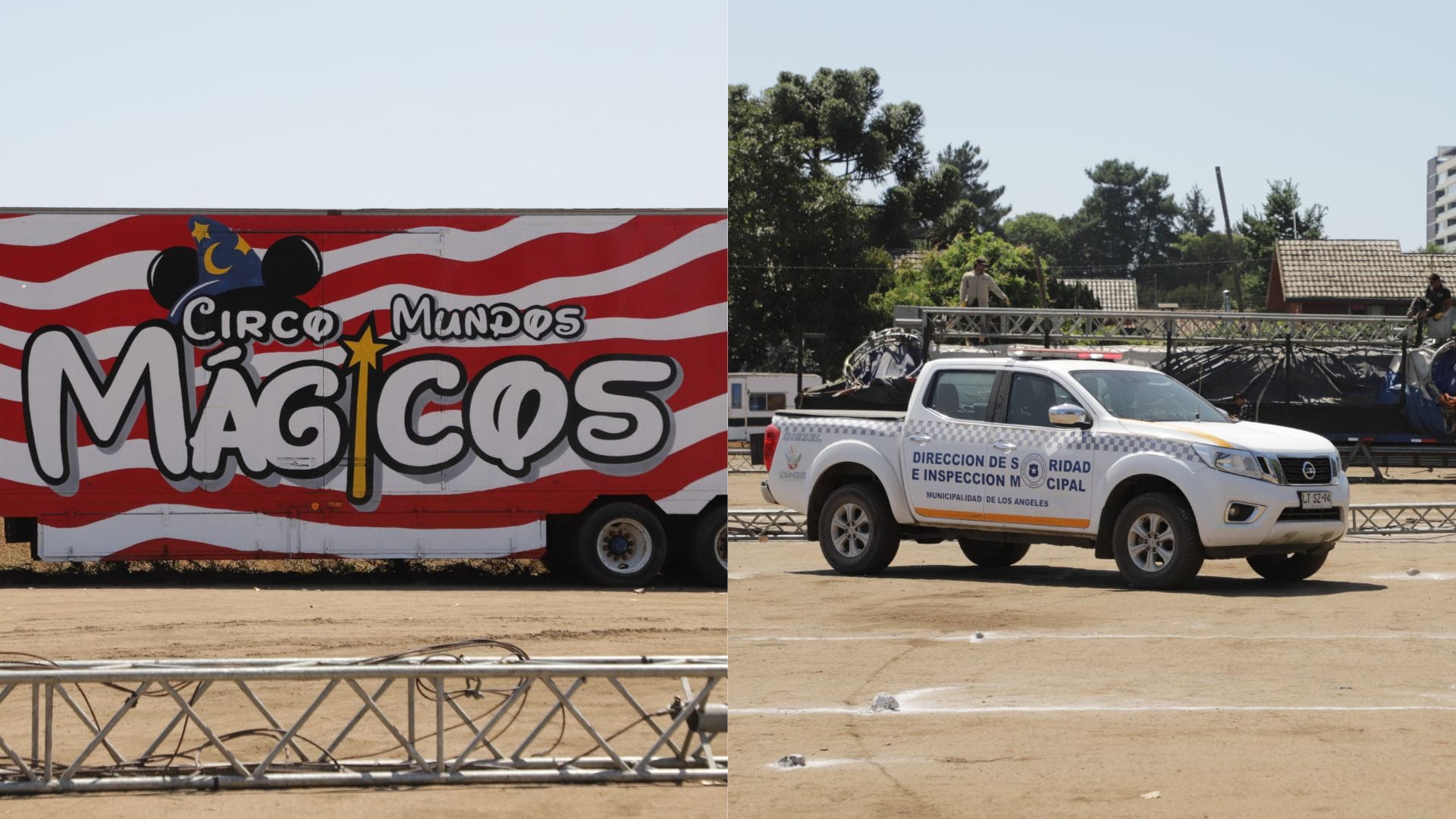 Desalojan a circo que se instaló sin permiso municipal en Los Ángeles