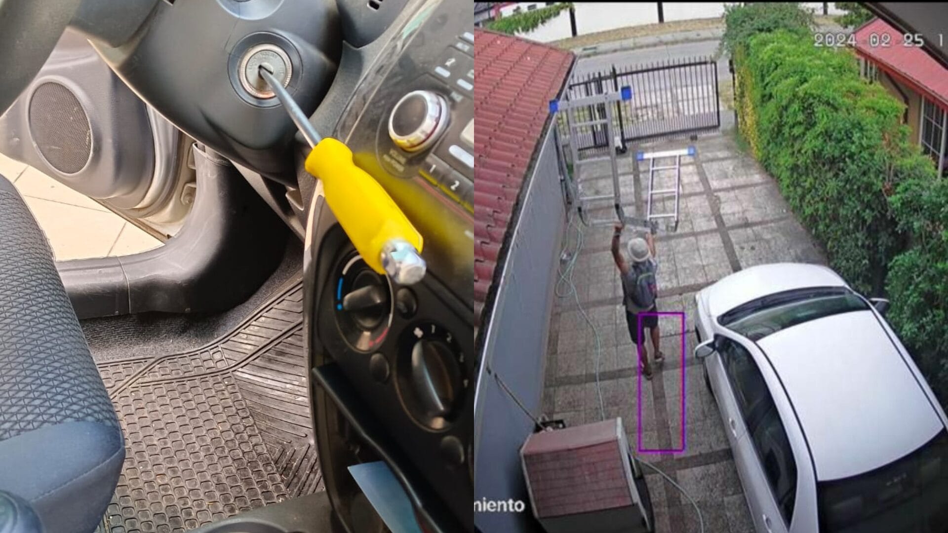 Ladrón usaba un “destornillador” para entrar a domicilios y robar autos en San Pedro de la Paz