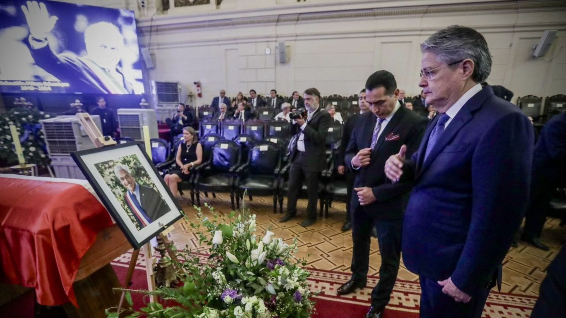Ex presidente Guillermo Lasso despide a Piñera: “Sus atributos fueron en beneficio de toda la Región”