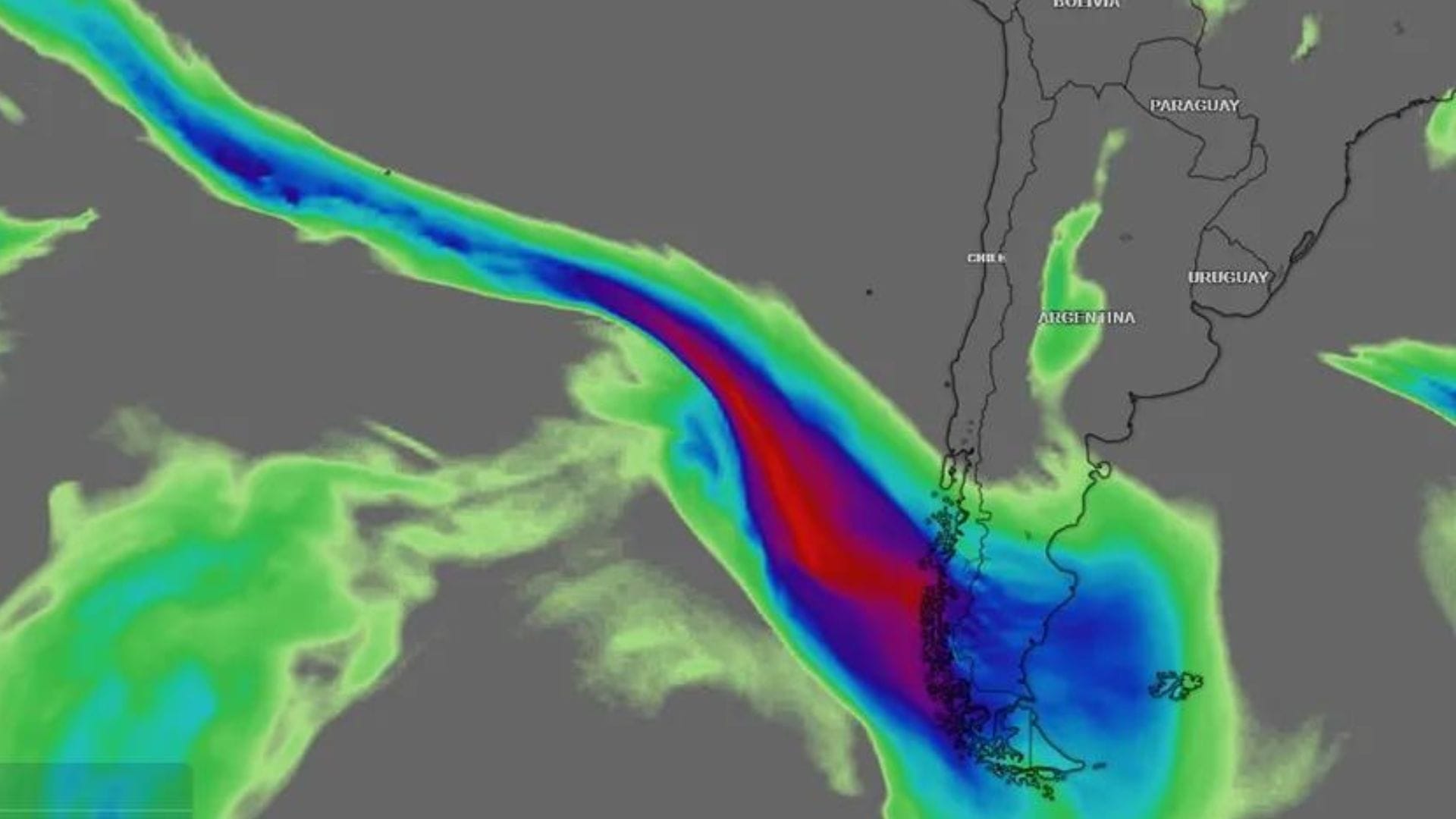 Nuevo río atmosférico llega a Chile: cuándo llueve y en qué regiones