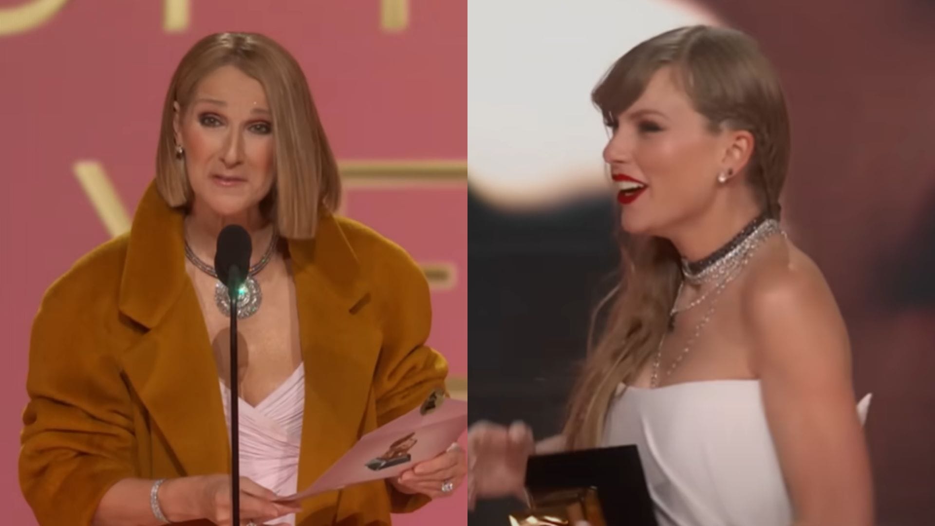 “Una total falta de respeto”: Taylor Swift se llena de críticas por su actitud con Celine Dion en los Grammys 2024