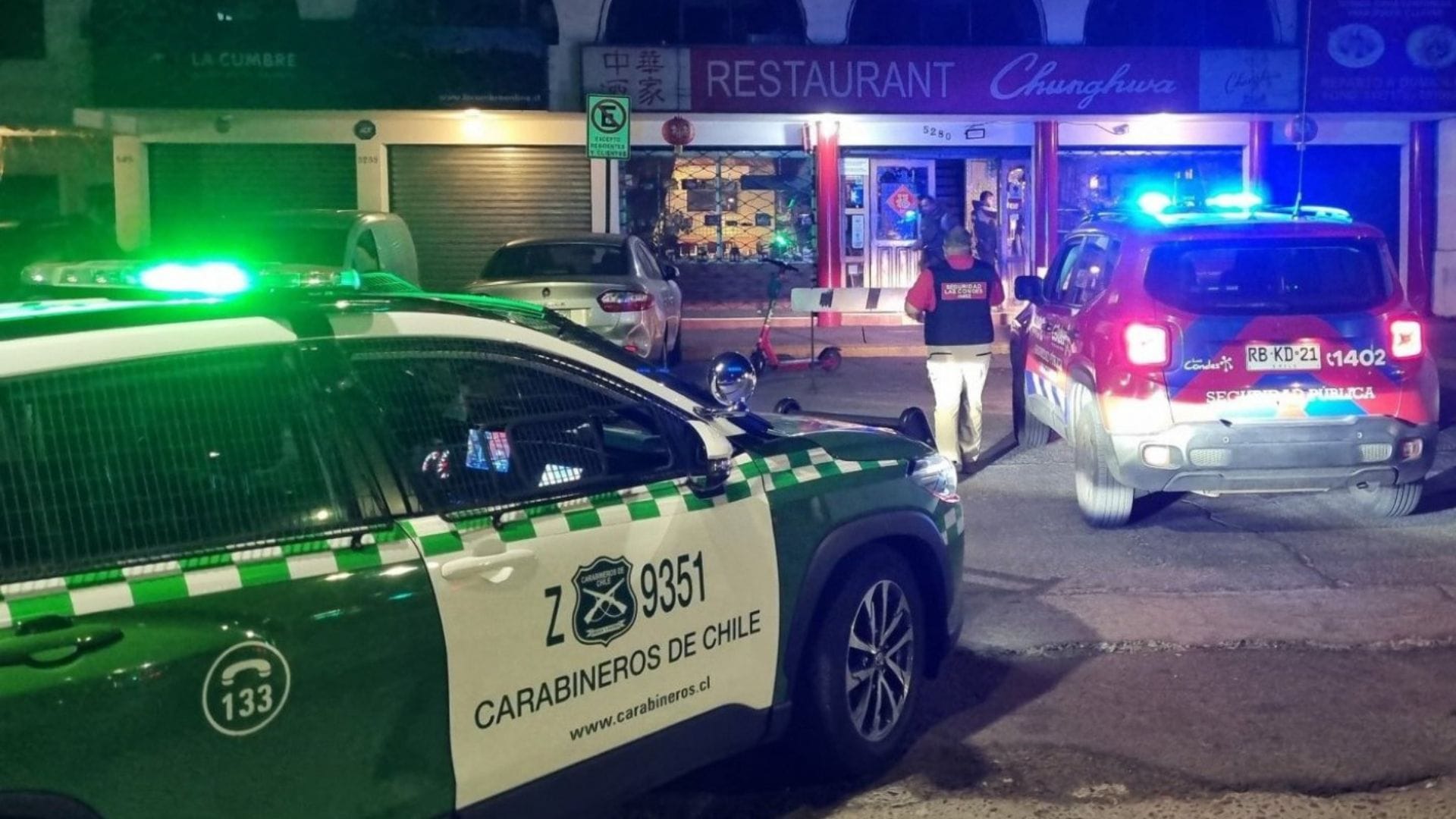 Dueño había denunciado amenazas tras conflicto con un compatriota: Disparan contra un restaurante chino en Las Condes