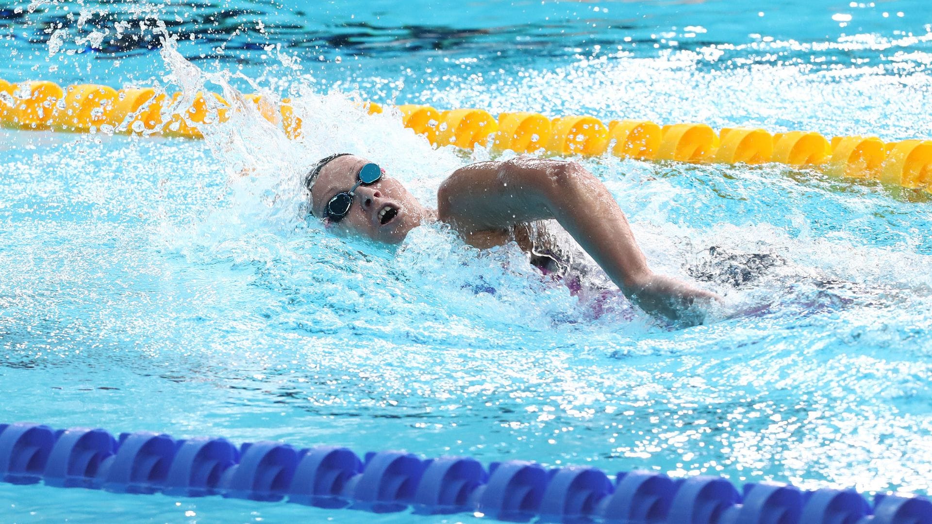 Kristel Köbrich logra el octavo lugar en la final de los 1.500 metros en el Mundial de Natación de Doha