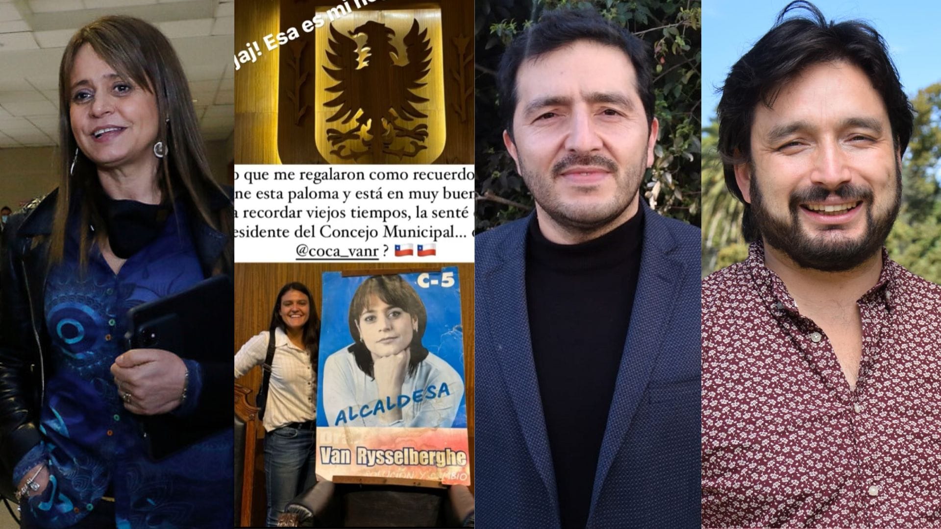 Foto de Jacqueline van Rysselberghe en sillón municipal de Concepción inquieta las aguas en carrera edilicia