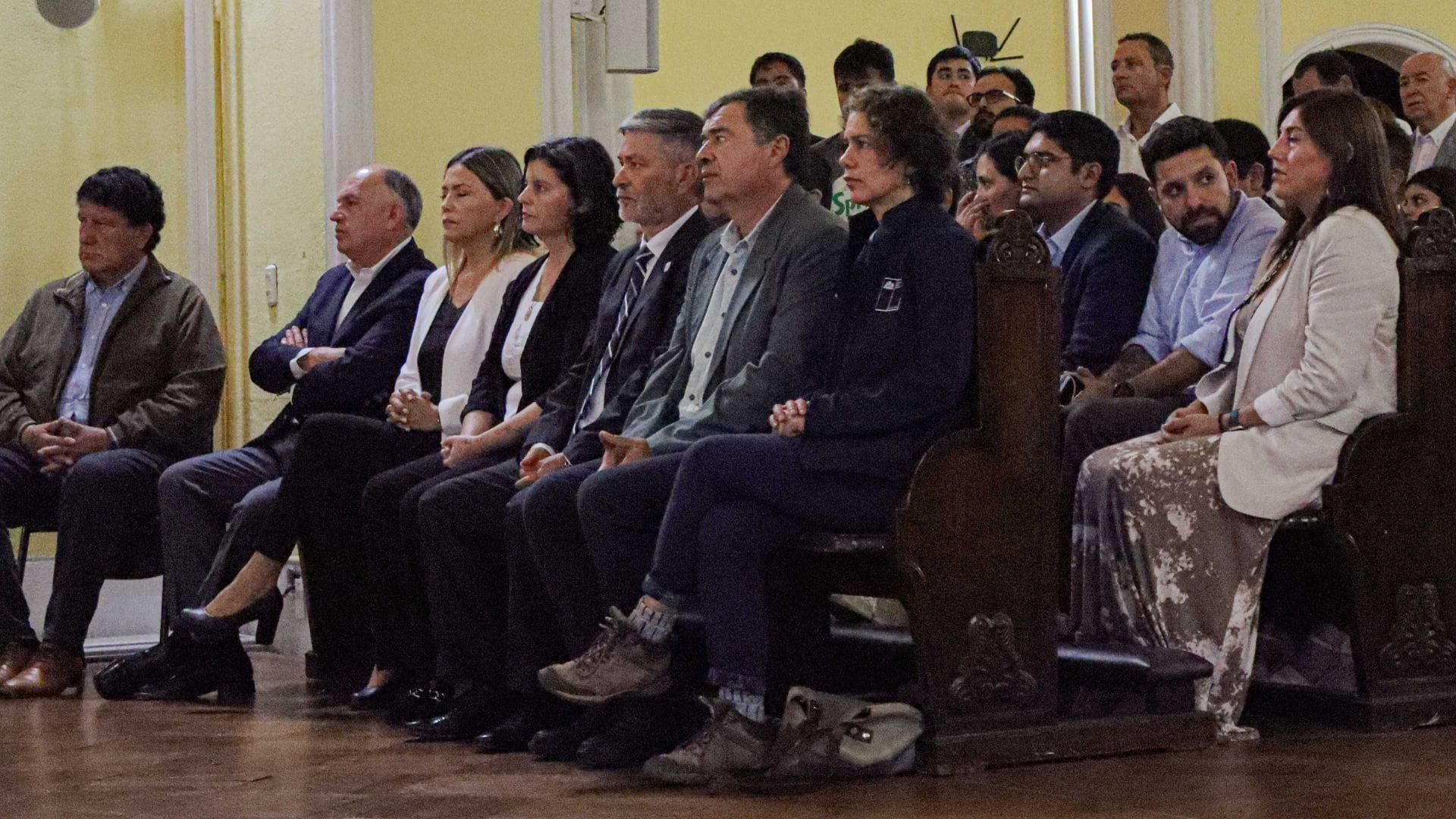 Ministros Rojas y Valenzuela destacan rol de Piñera en medio de visita al Biobío