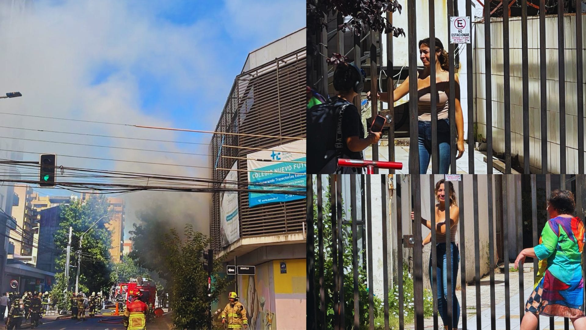 Incendio en Concepción fue a pocos metros de donde Camila Polizzi cumple arresto domiciliario