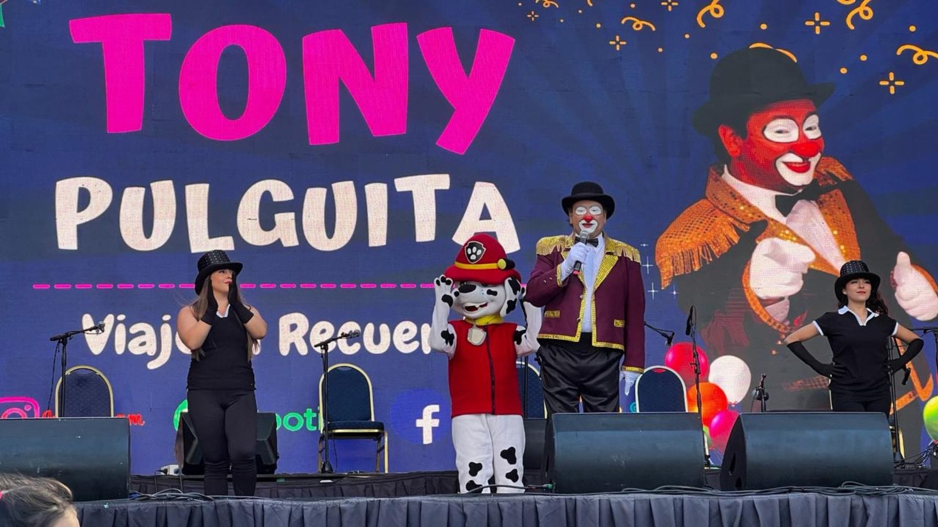 Así fue el retorno a los escenarios penquistas del Tony Pulguita