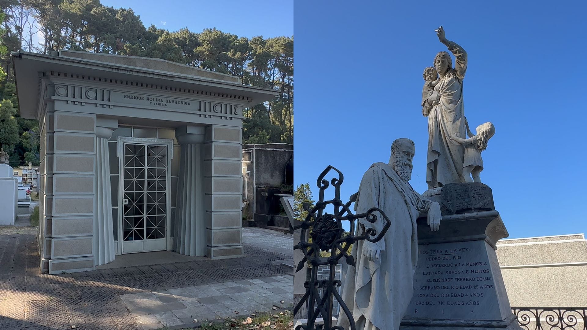 Haciendo ciudad entre los muertos: Las tumbas de Enrique Molina Garmendia y Pedro del Río Zañartu