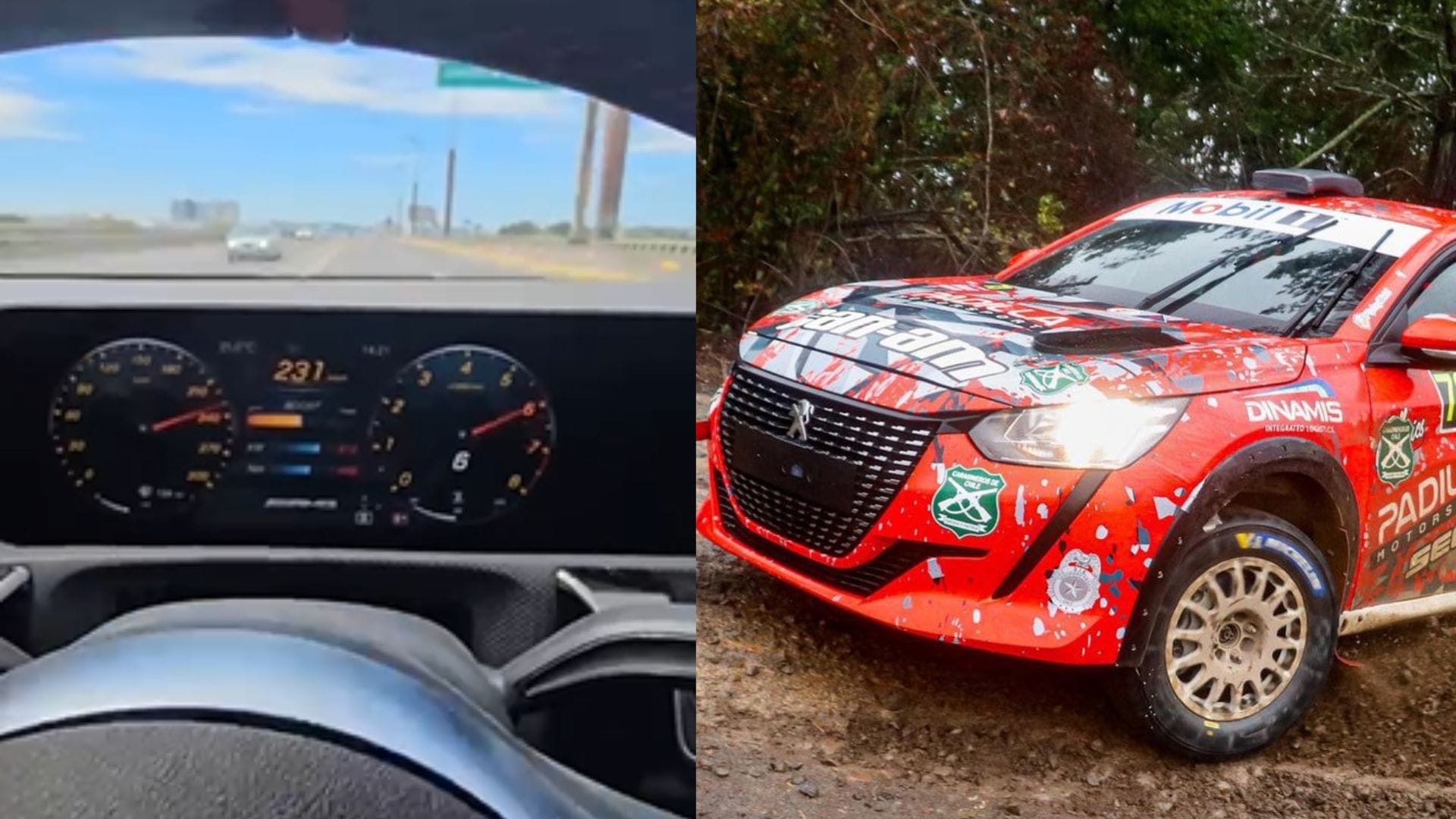 Piloto de Rally que condujo a 231 km/h sobre Puente Llacolén es alguacil de Carabineros de Concepción: Institución investiga