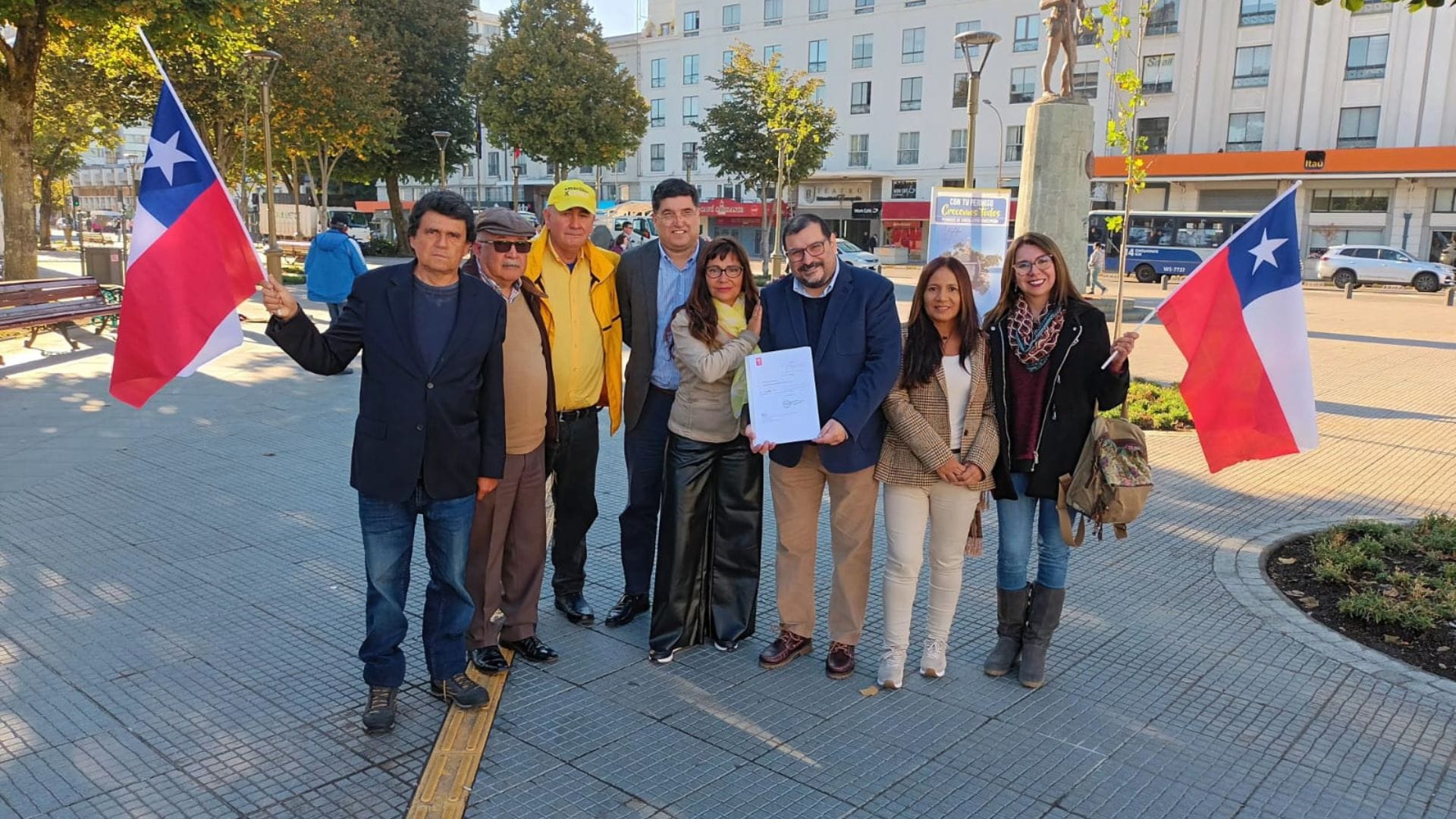 Amarillos confirma apoyos para candidatos a la alcaldía de Concepción y San Pedro de la Paz