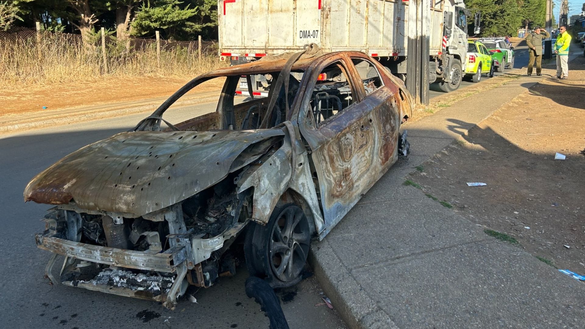 Retiran autos abandonados en Talcahuano: Uno de ellos está vinculado a un doble homicidio