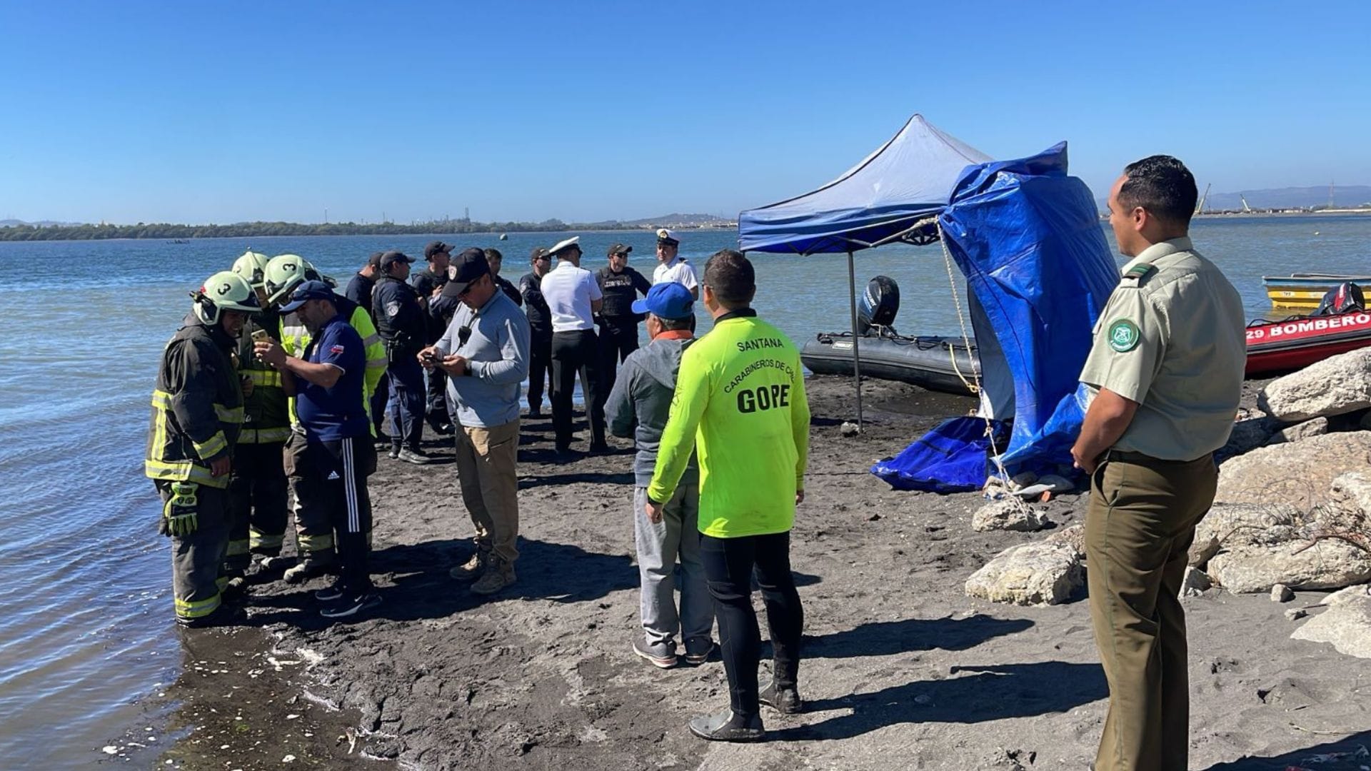Confirman que cuerpo hallado en Caleta Alto del Rey es de hombre que salvó a menores desde el Río Biobío