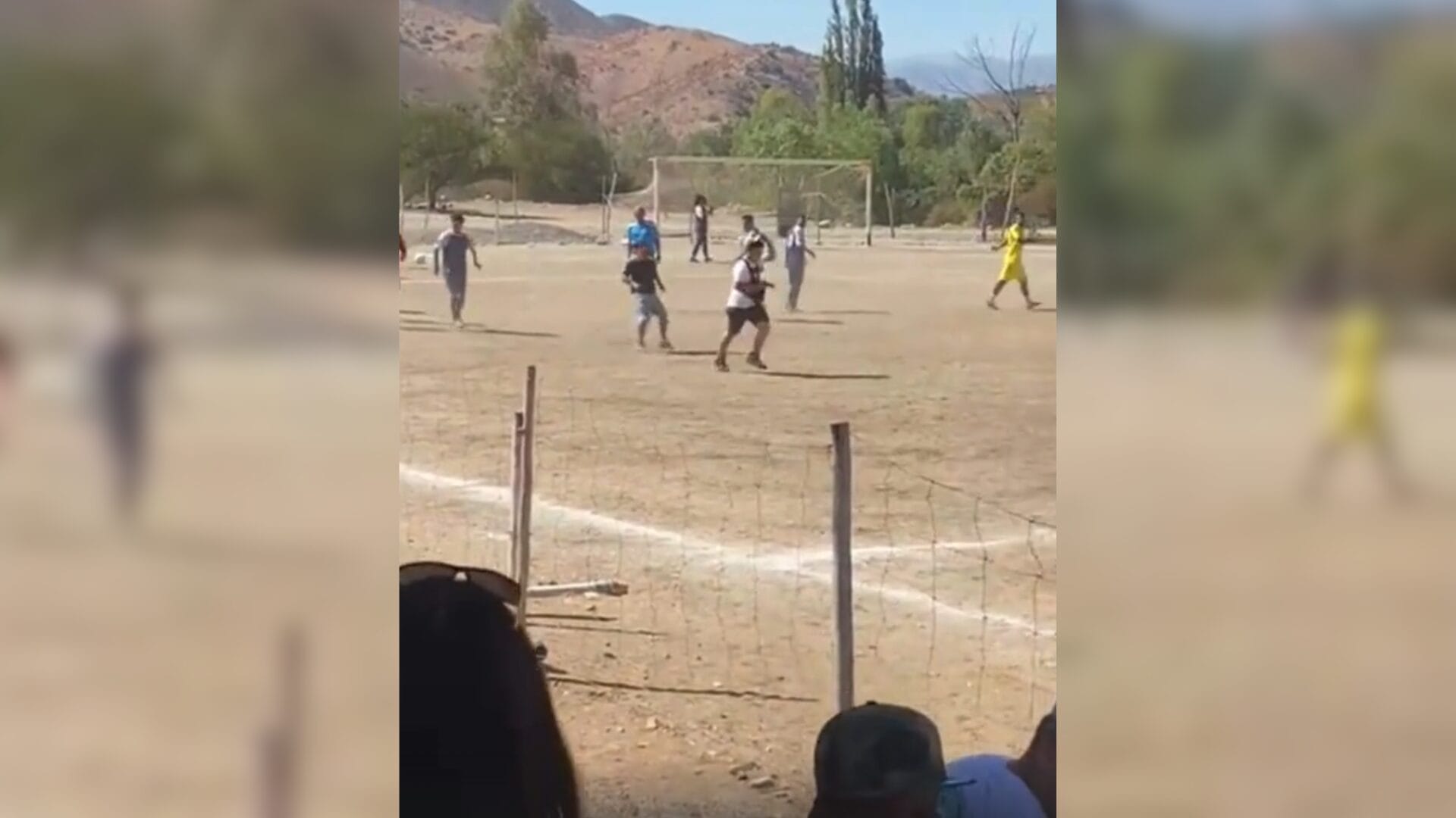 Balacera en riña de fútbol amateur en Monte Patria termina con un detenido
