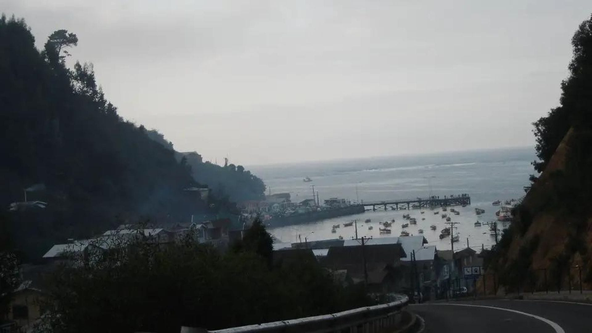 Vecinos de Caleta Tumbes en Talcahuano piden habilitación de un segundo camino para facilitar ataque de emergencias