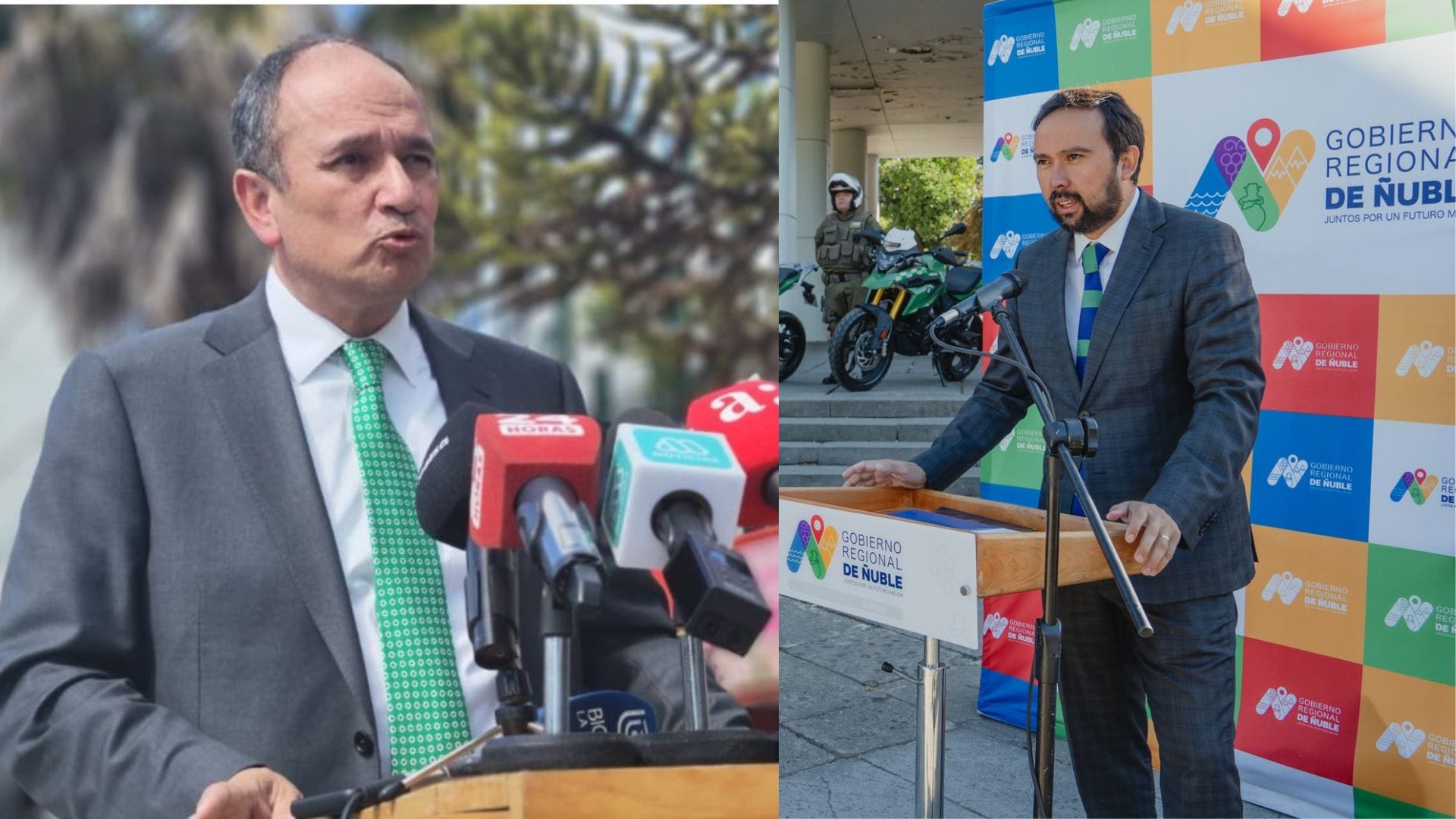 Gobernadores de Ñuble y Biobío comprometen apoyo a la justicia tras nuevas diligencias ligadas al Caso Convenios
