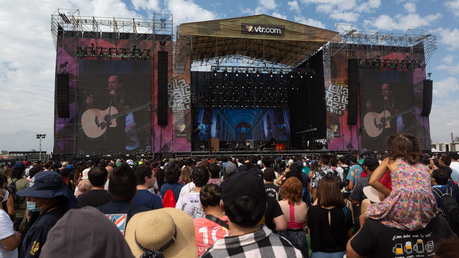 Canal de TV abierta anunció que transmitirá en vivo el festival Lollapalooza Chile 2024