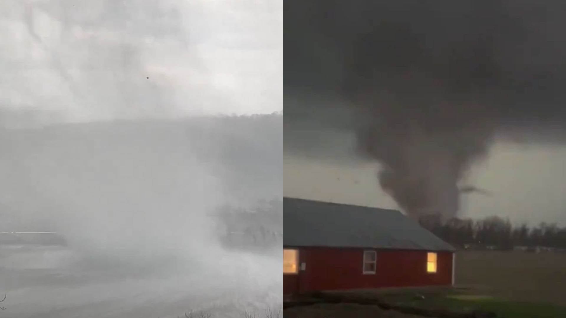 Captan impresionantes tornados que dejan al menos tres personas fallecidas y graves daños en Estados Unidos
