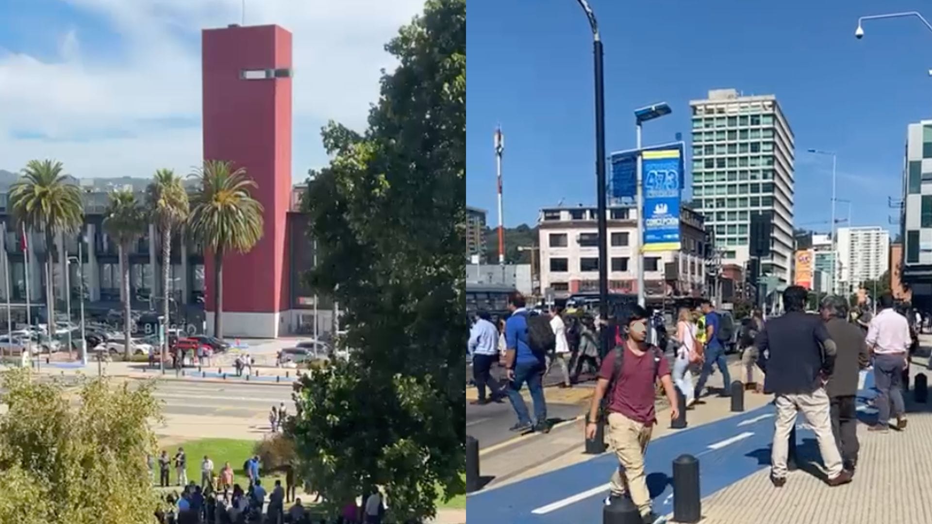 Evacúan edificio del Gobierno Regional del Biobío por hallazgo de objeto sospechoso