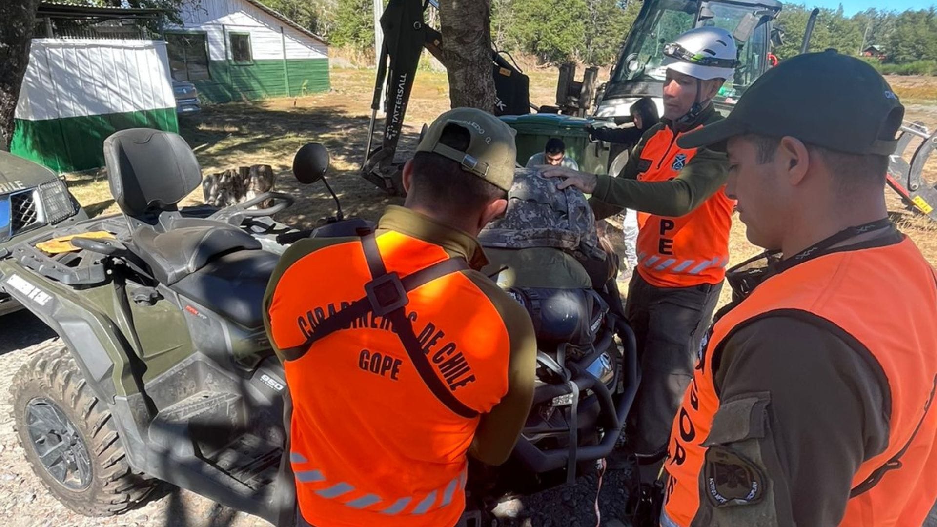 Intensifican búsqueda de joven extraviado en sector montañoso de Las Trancas