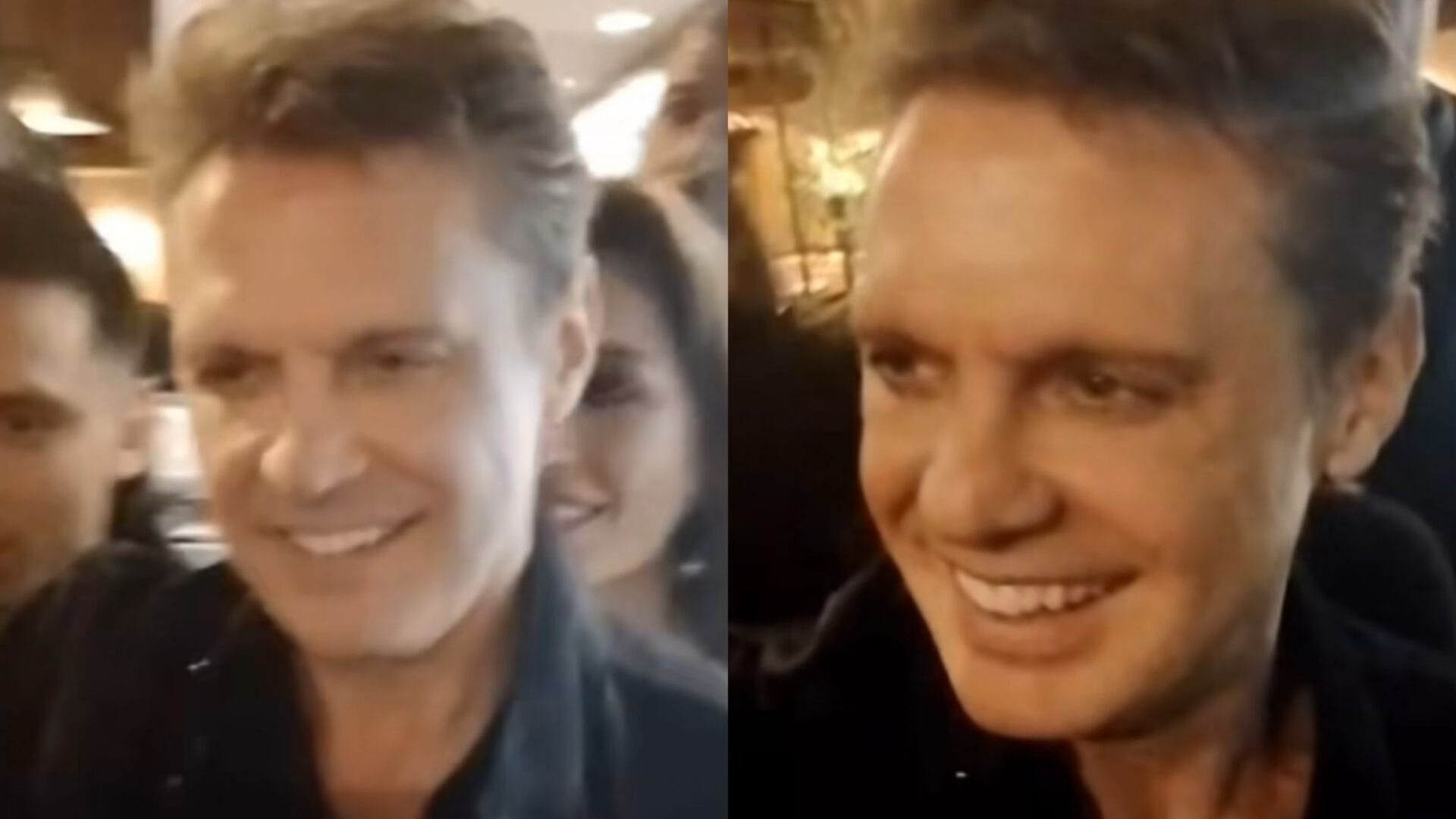 Luis Miguel fue captado en restaurante de Vitacura: Desató furor entre sus fanáticos
