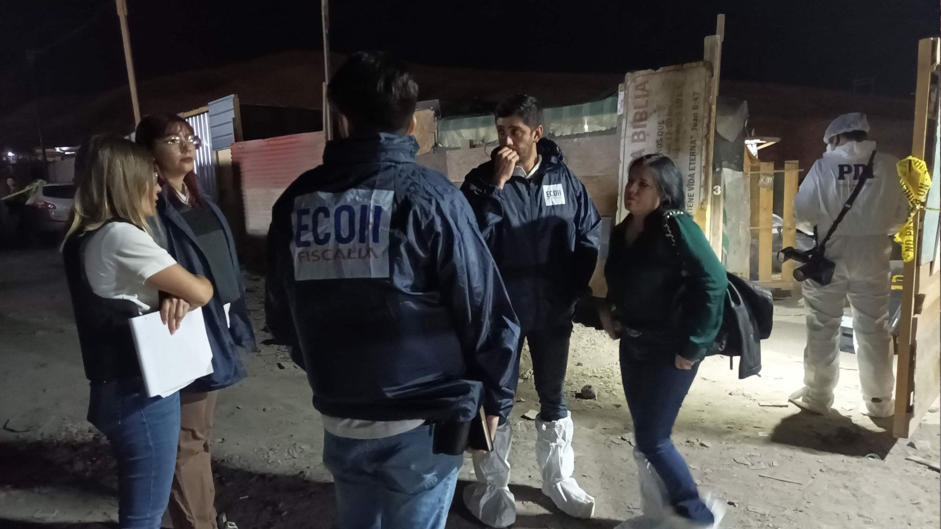 Investigan muerte de joven de 18 años encontrada en toma de Alto Hospicio