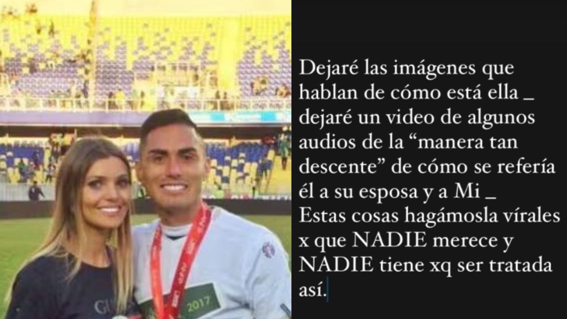“Nadie merece ser tratada así”: Publican violento audio de Pineda a Faloon y fotos de agresiones