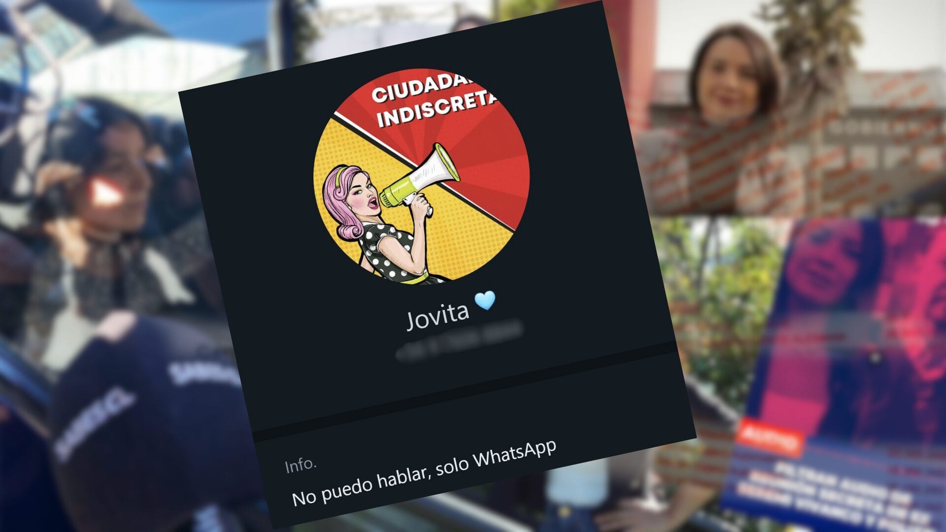Habla Jovita, el contacto en el teléfono de Camila Polizzi, investigada por supuesta filtración desde la PDI
