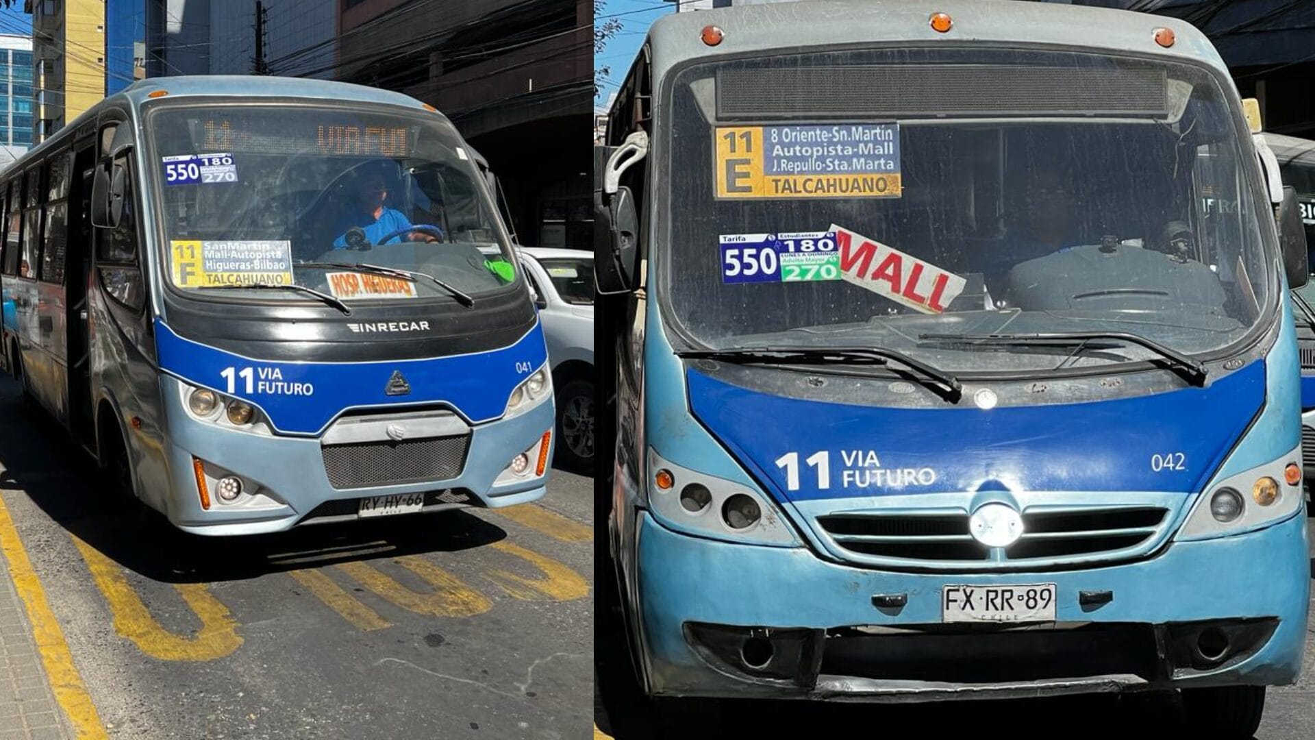 Dueños y pasajeros: Los protagonistas adicionales del paro de micros en el Gran Concepción