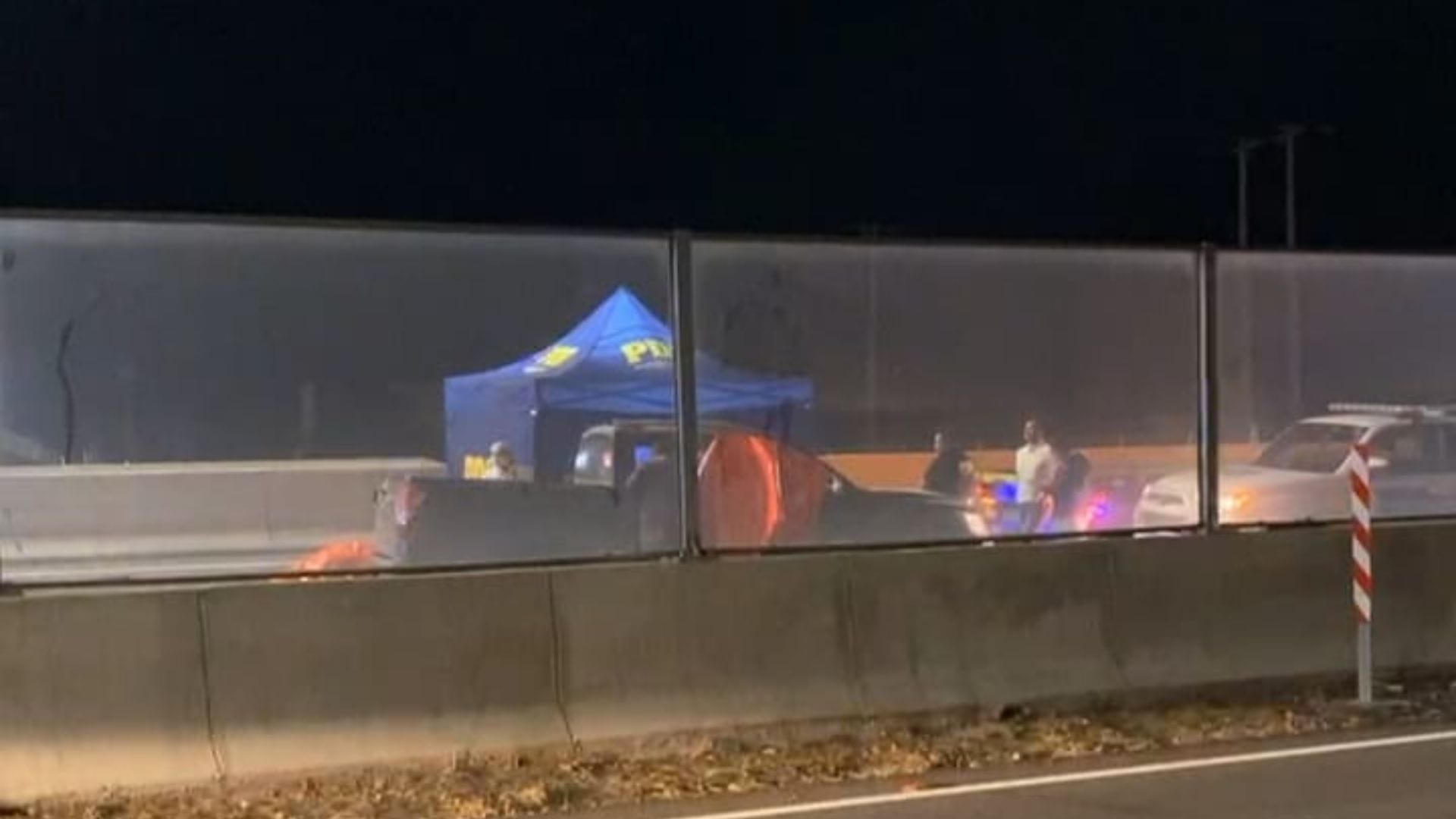 Conductor fue baleado en la cabeza mientras manejaba por Ruta 5 Sur en San Francisco de Mostazal