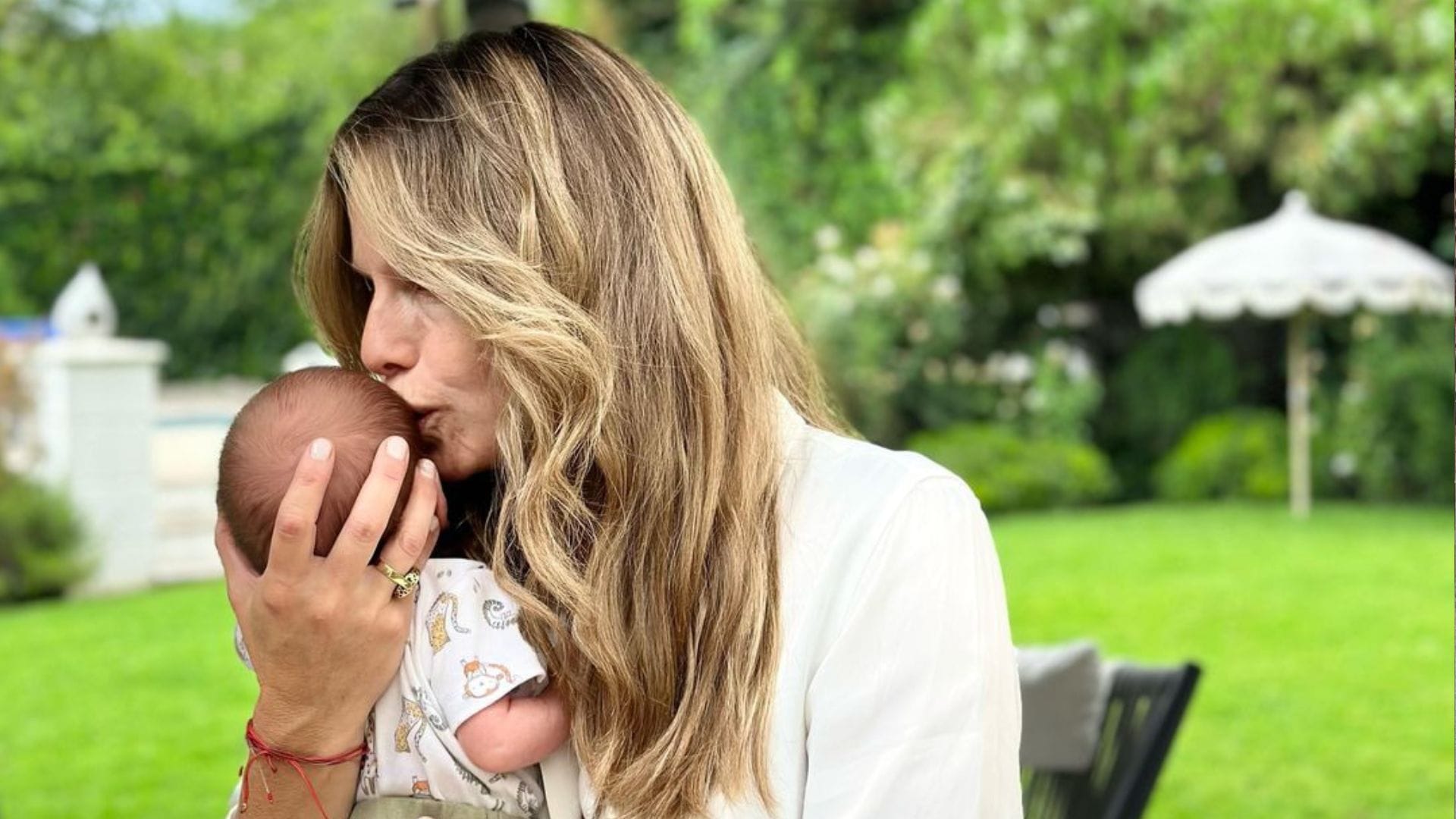 Soledad Onetto compartió enternecedoras imágenes de su hijo Borja a casi dos meses de su nacimiento