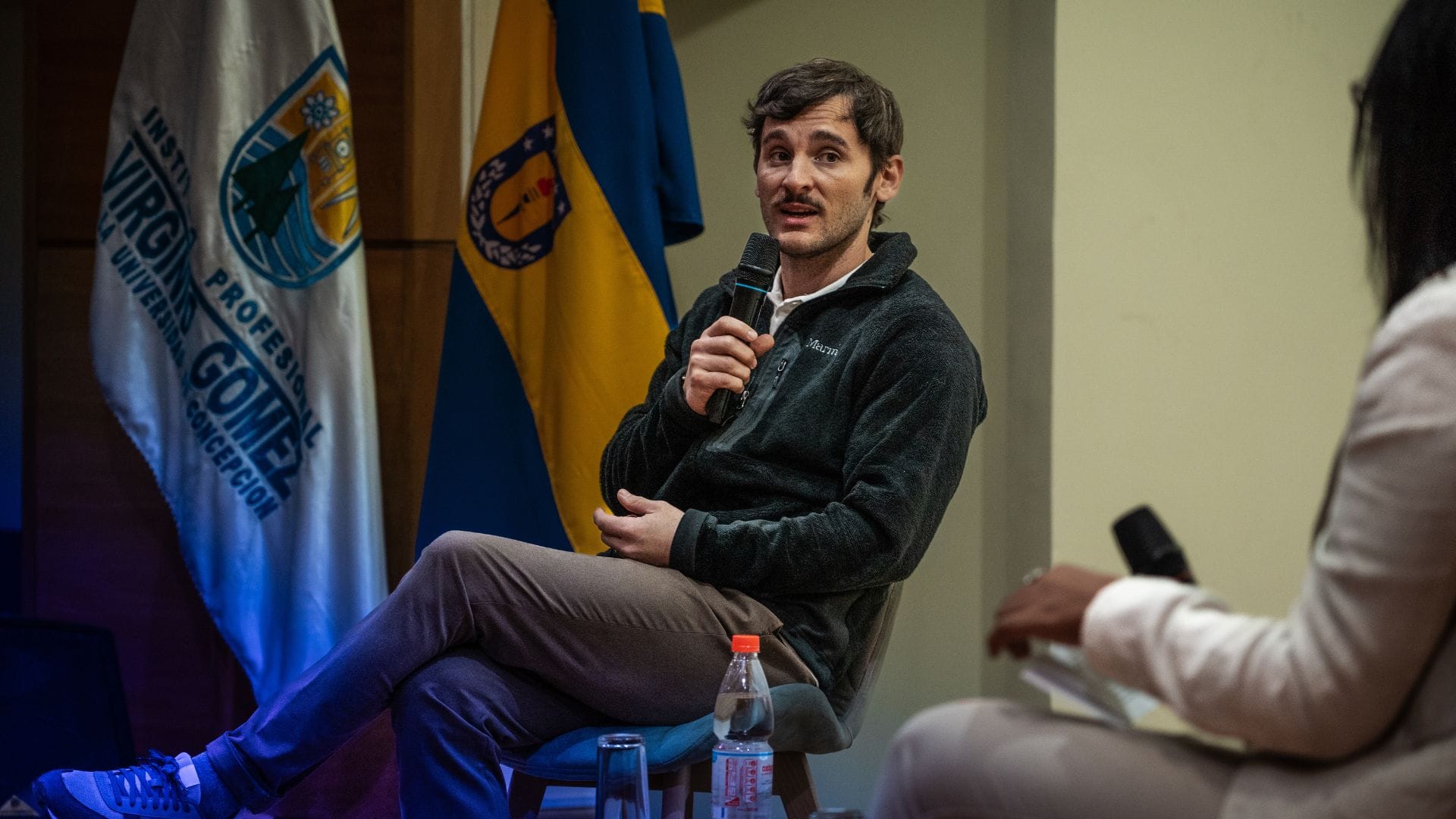 Tomás González visitó Biobío y Ñuble: Analizó la actualidad deportiva y les dejó inspirador mensaje a estudiantes del IPVG
