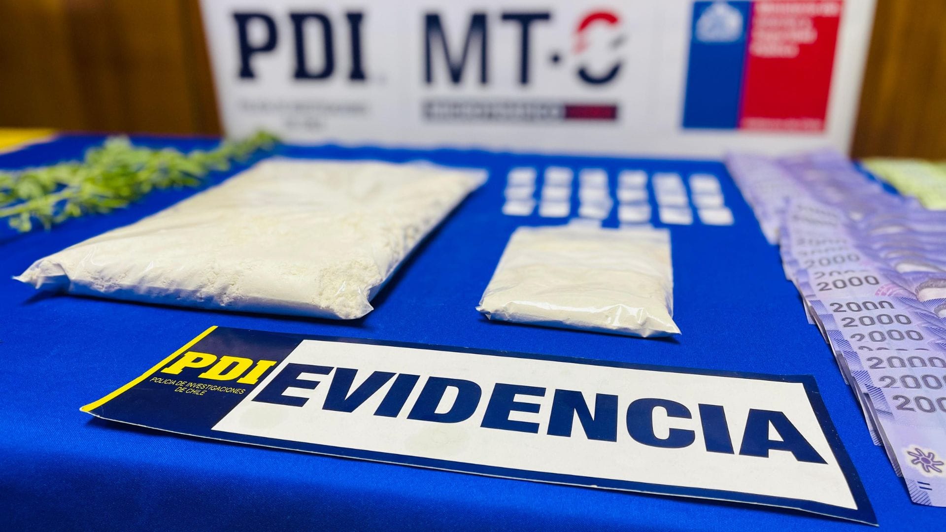 Detienen a menor por microtráfico en Mulchén: Más de 10 mil dosis confiscadas