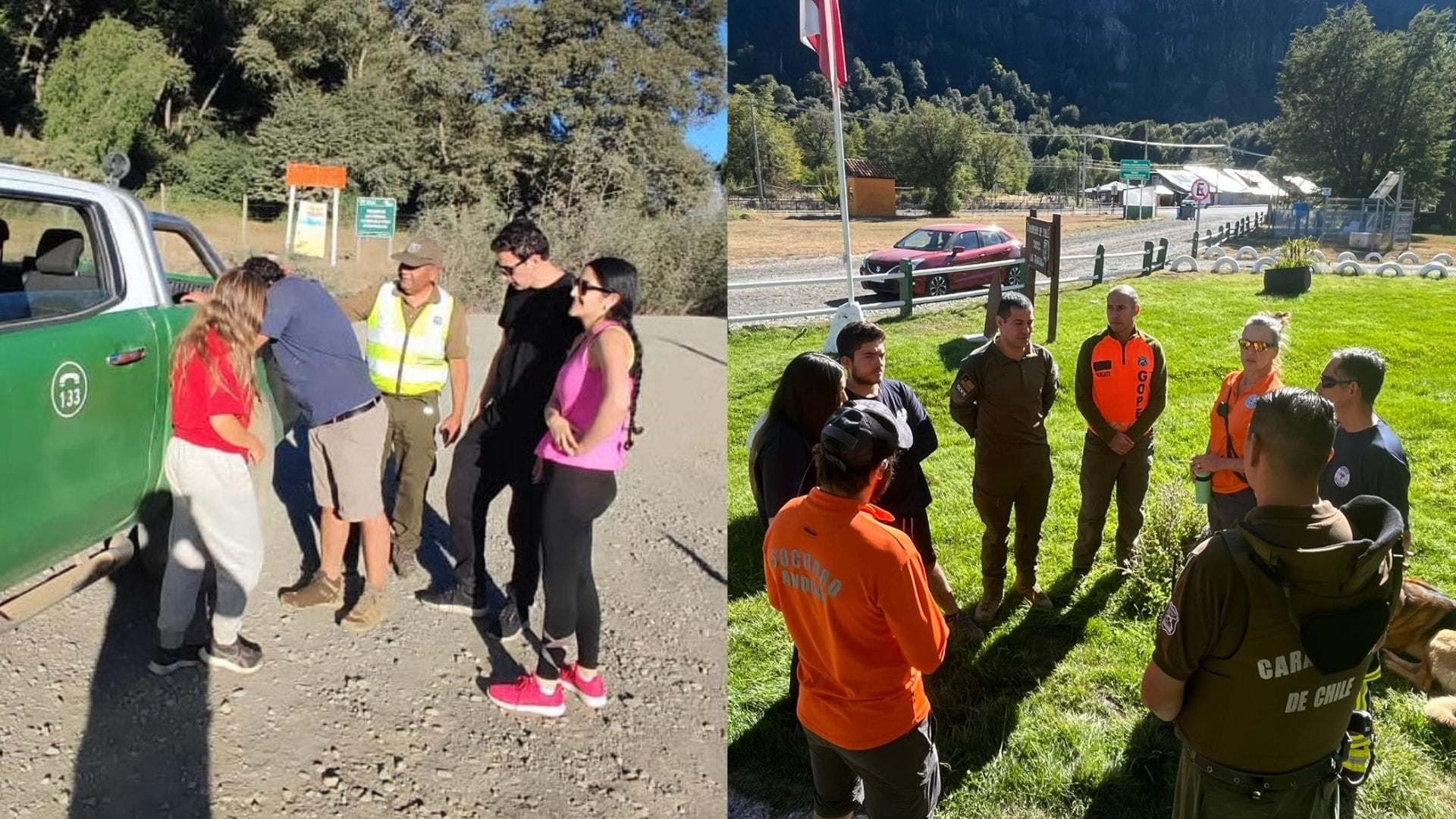 Joven extraviado en sector Las Trancas es encontrado con vida
