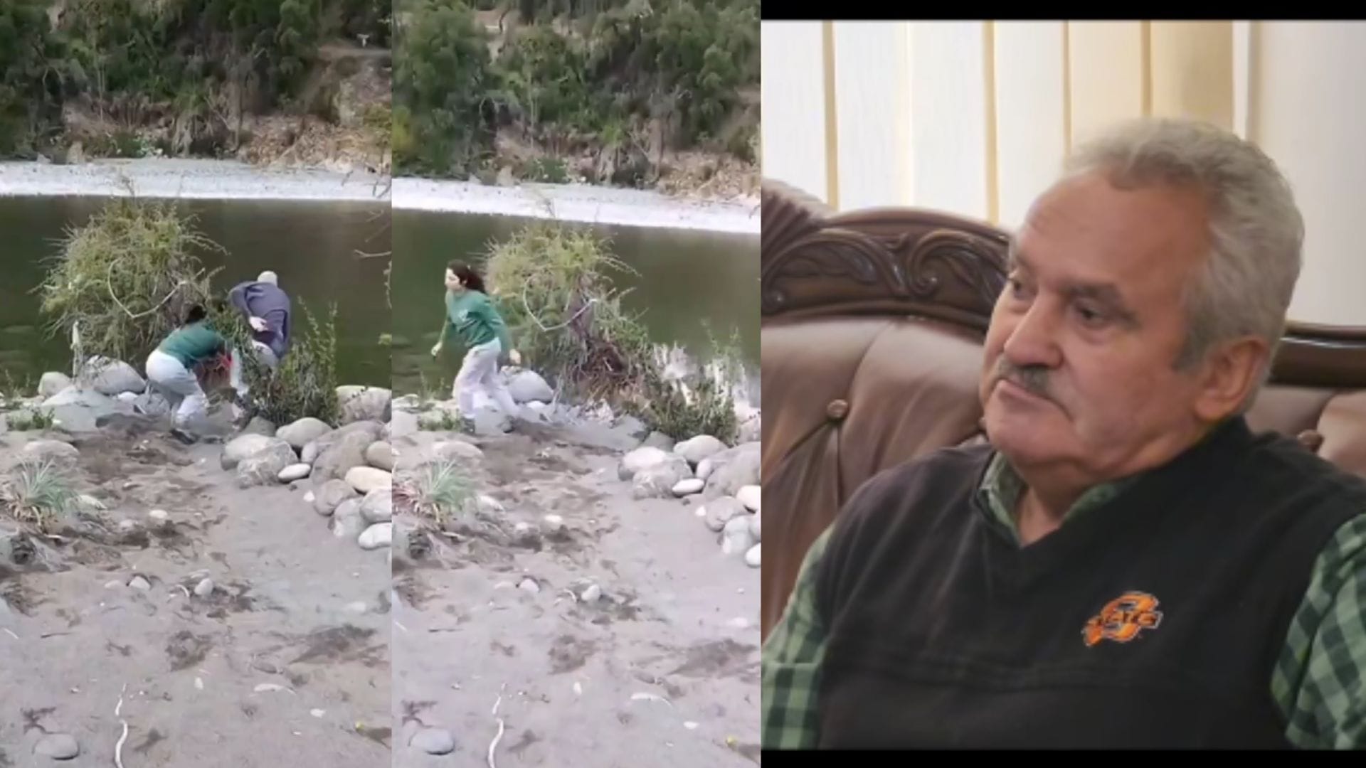Se querellan contra mujer que empujó al río a adulto mayor en Linares: “Se trata de un intento de homicidio”