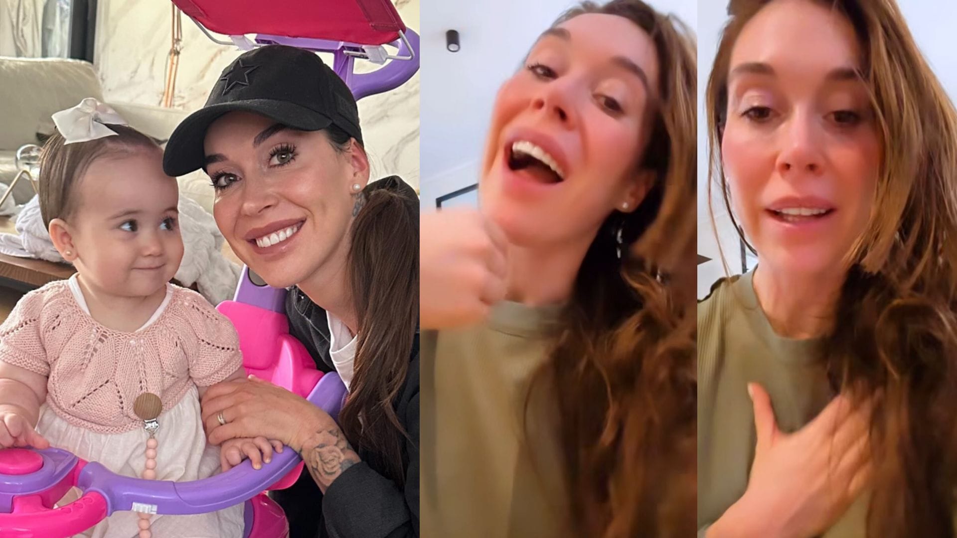 Bebé de Valentina Roth le hizo pasar un susto: “Me sentí la peor mamá del mundo…”