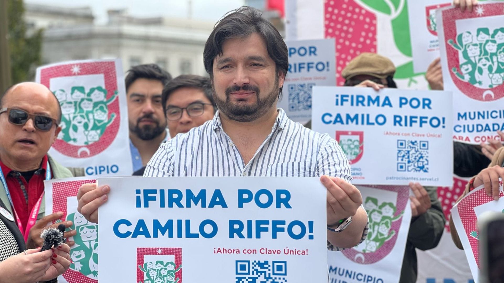 Camilo Riffo consigue las firmas y avanza su postulación a la alcaldía de Concepción