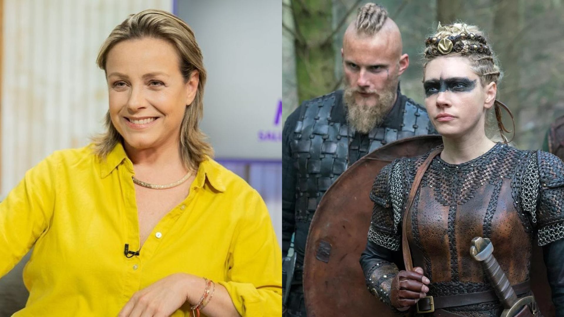 Claudia Conserva afirmó que se inspiró en personaje de “Vikings” para combatir el cáncer