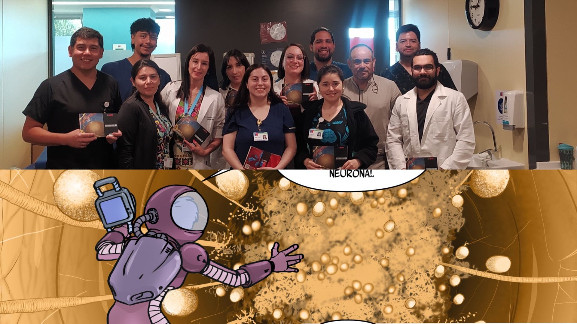 “Citonautas”: Crean cómics que ayudan a comprender enfermedades crónicas como el Alzheimer y el cáncer